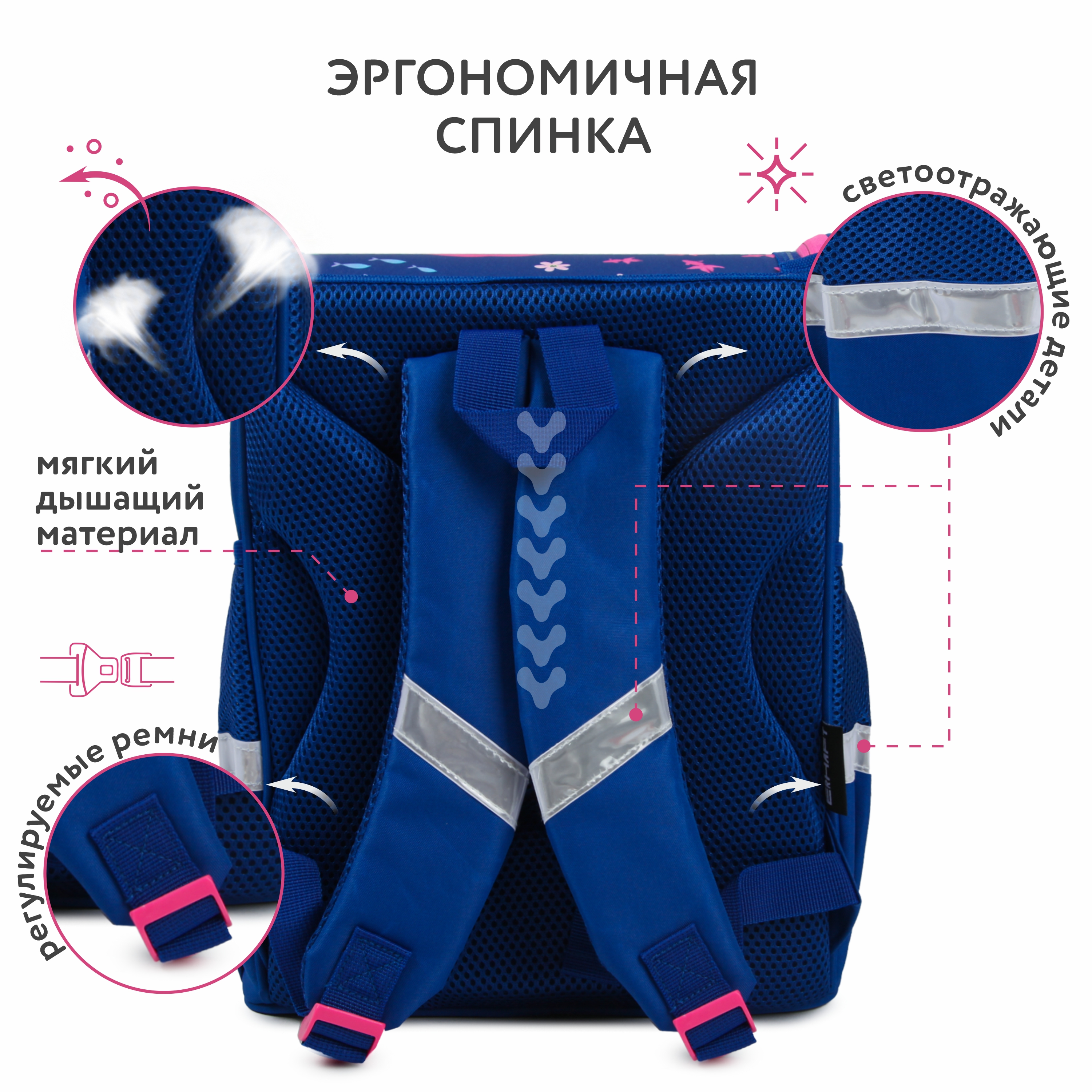 Ранец Erhaft Русалка - фото 4