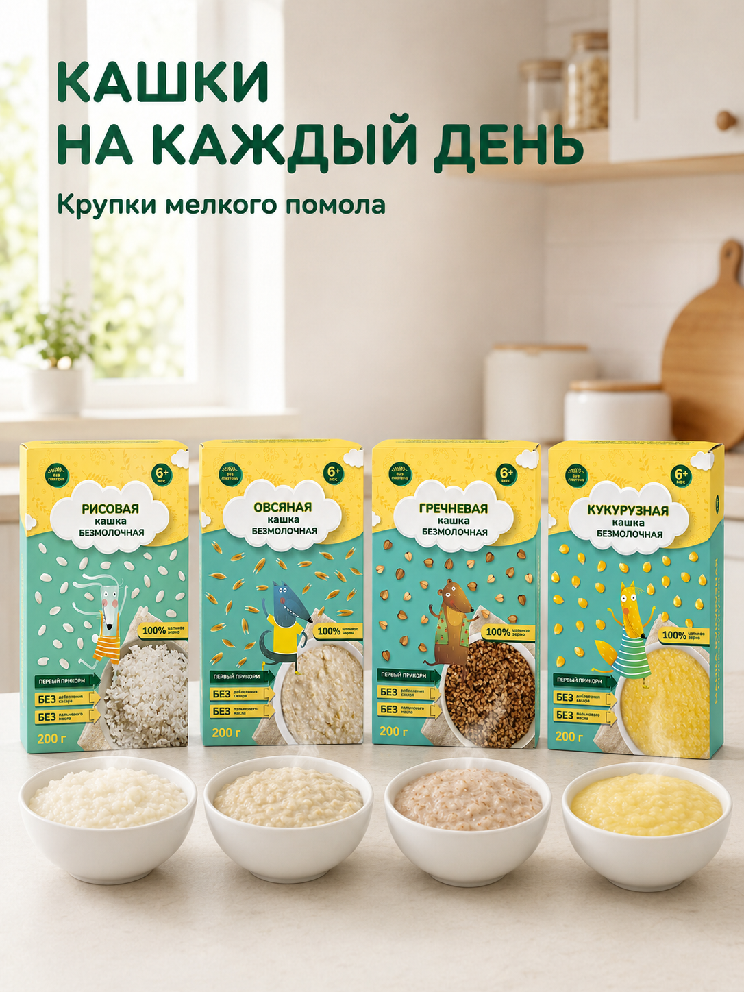 Крупа гречневая безмолочная Оргтиум с 6 месяцев 200г - фото 6
