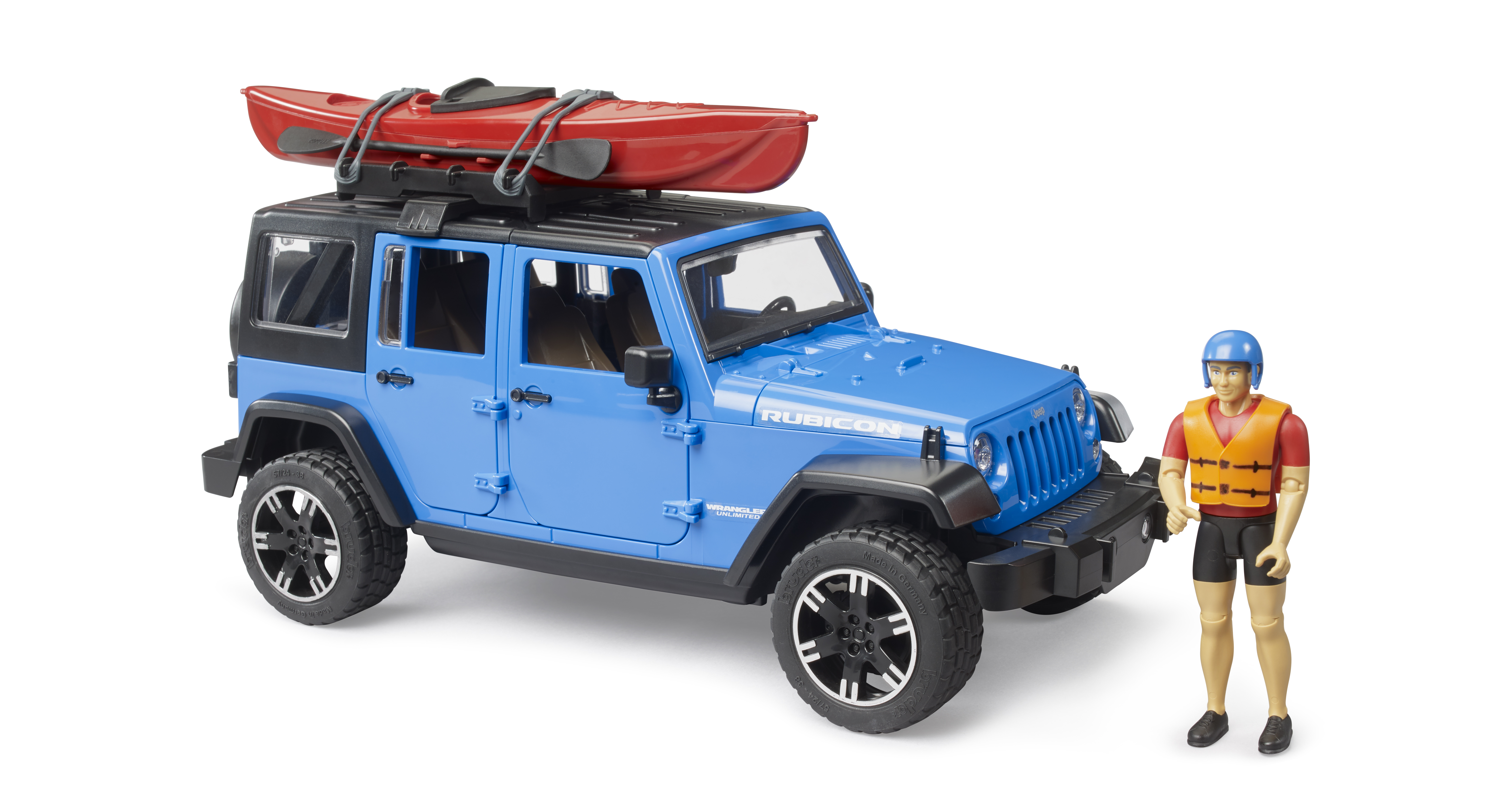 Внедорожник Bruder Jeep Wrangler Unlimited Rubicon 02-529 - фото 7