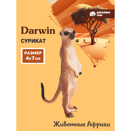 Фигурка DARWIN Животные Сурикат