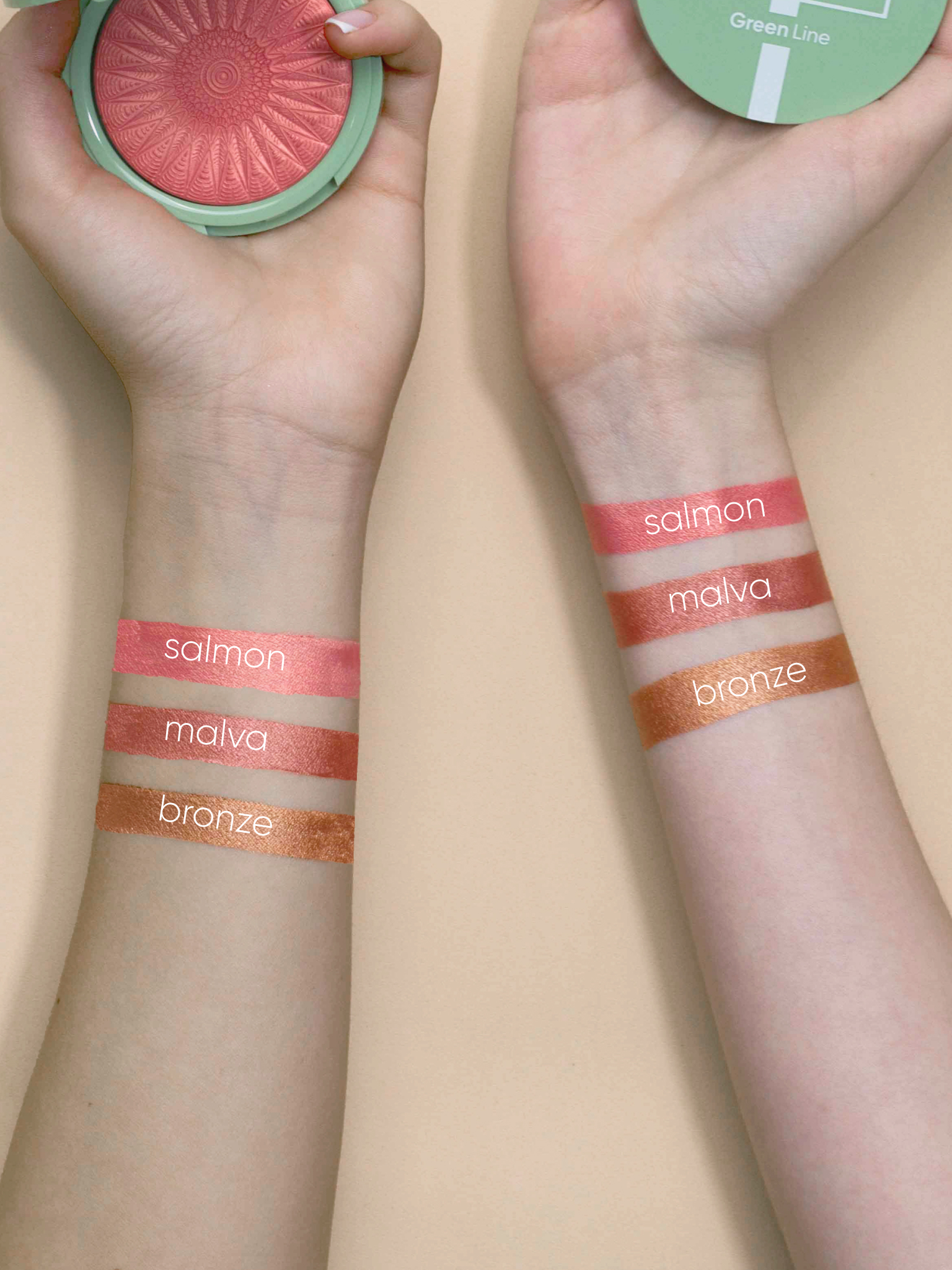 Румяна KOROLKOVA оттенок Лосось - фото 3