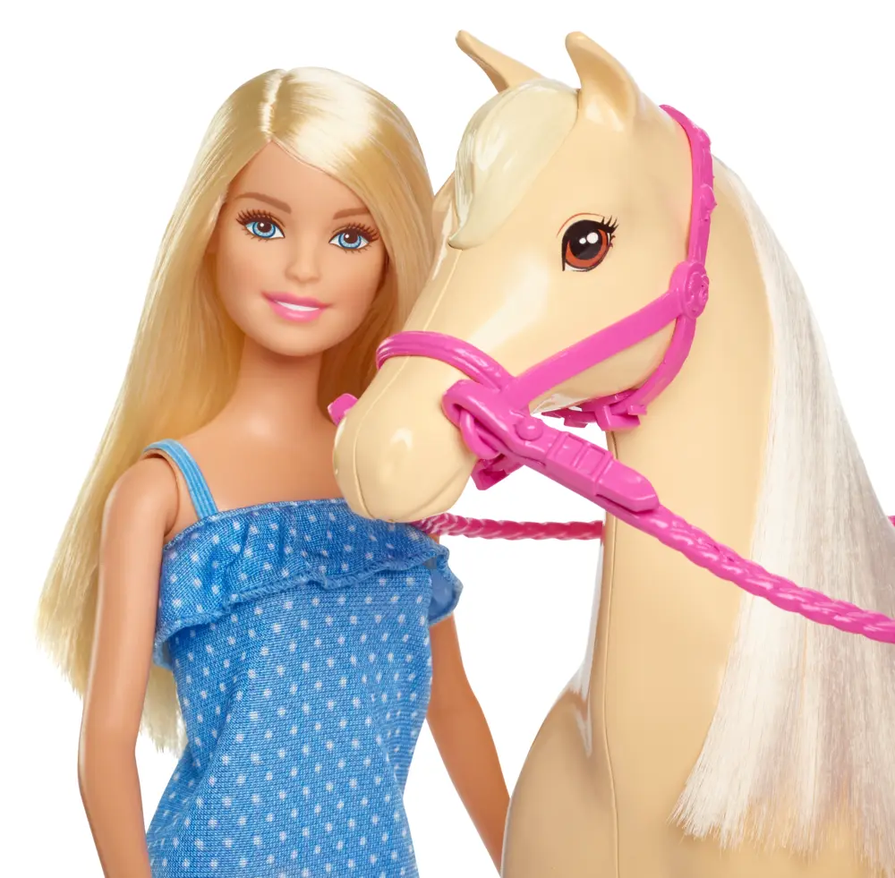 Кукла классическая Barbie Наездница с лошадью FXH13 FXH13 - фото 6