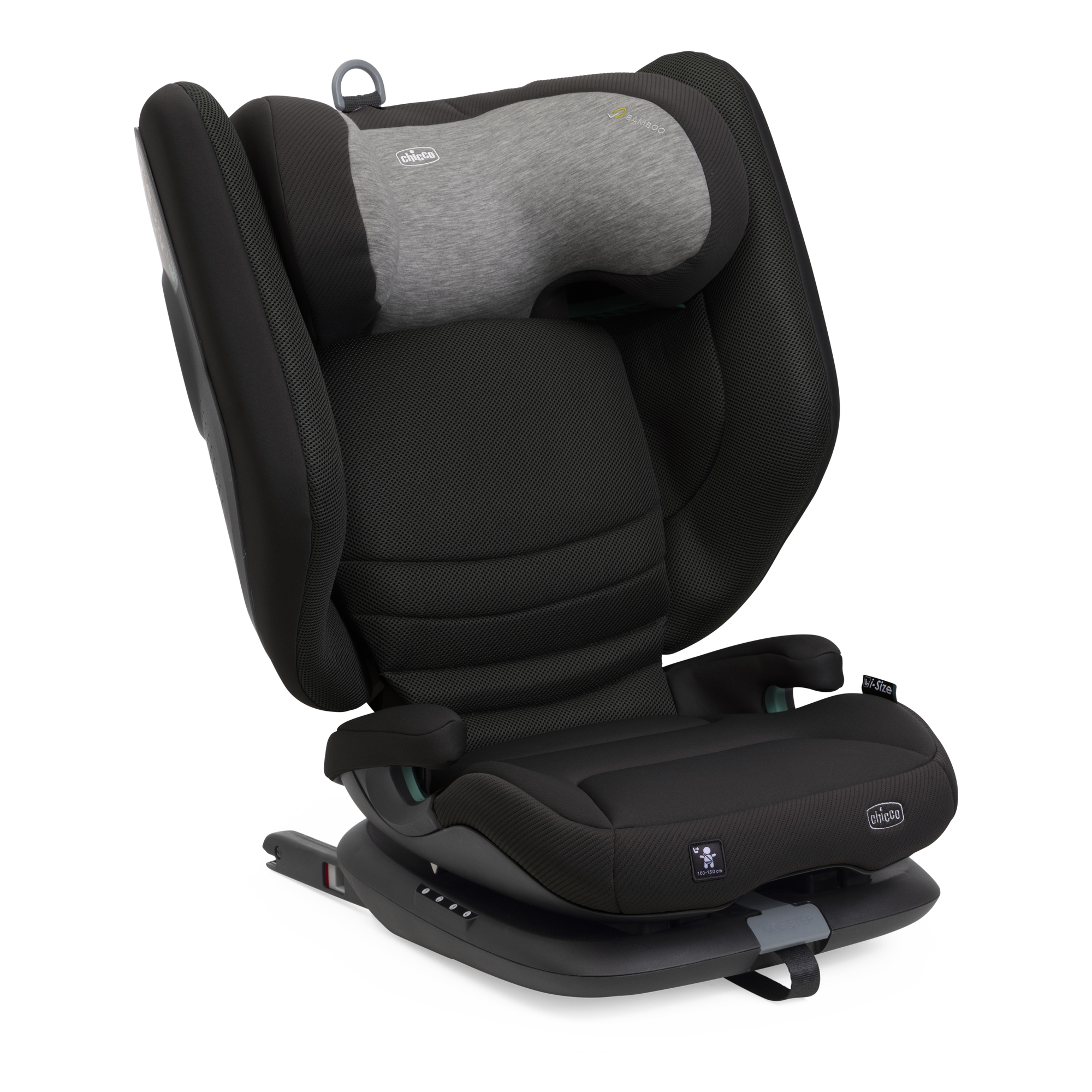 Автокресло Chicco FOLD&GO S I-SIZE Isofix 2/3 (15-36 кг) черный - фото 1