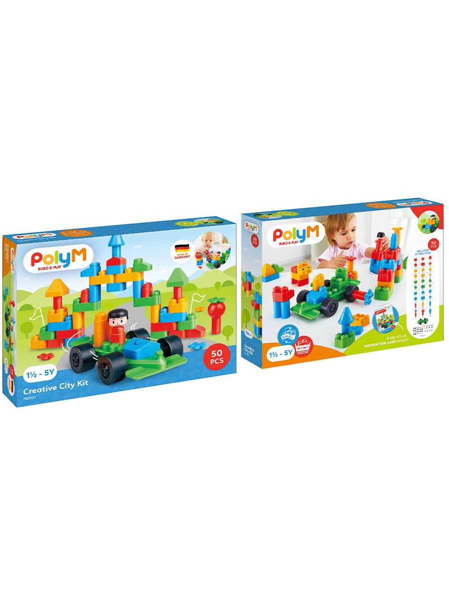 Конструктор Hape из мини-блоков 50 дет. - фото 7