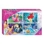 Пазл Step Puzzle Пазл 4 в 1 Дисней Принцессы