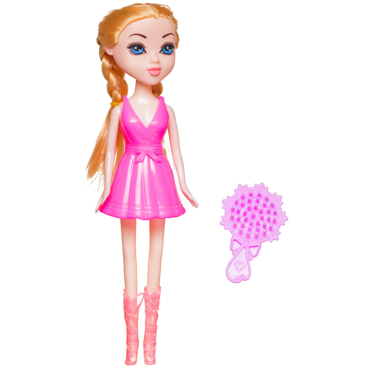 Кукла модельная Abtoys Brilliance Fair высота 18 см PT-01834/розовое - фото 3