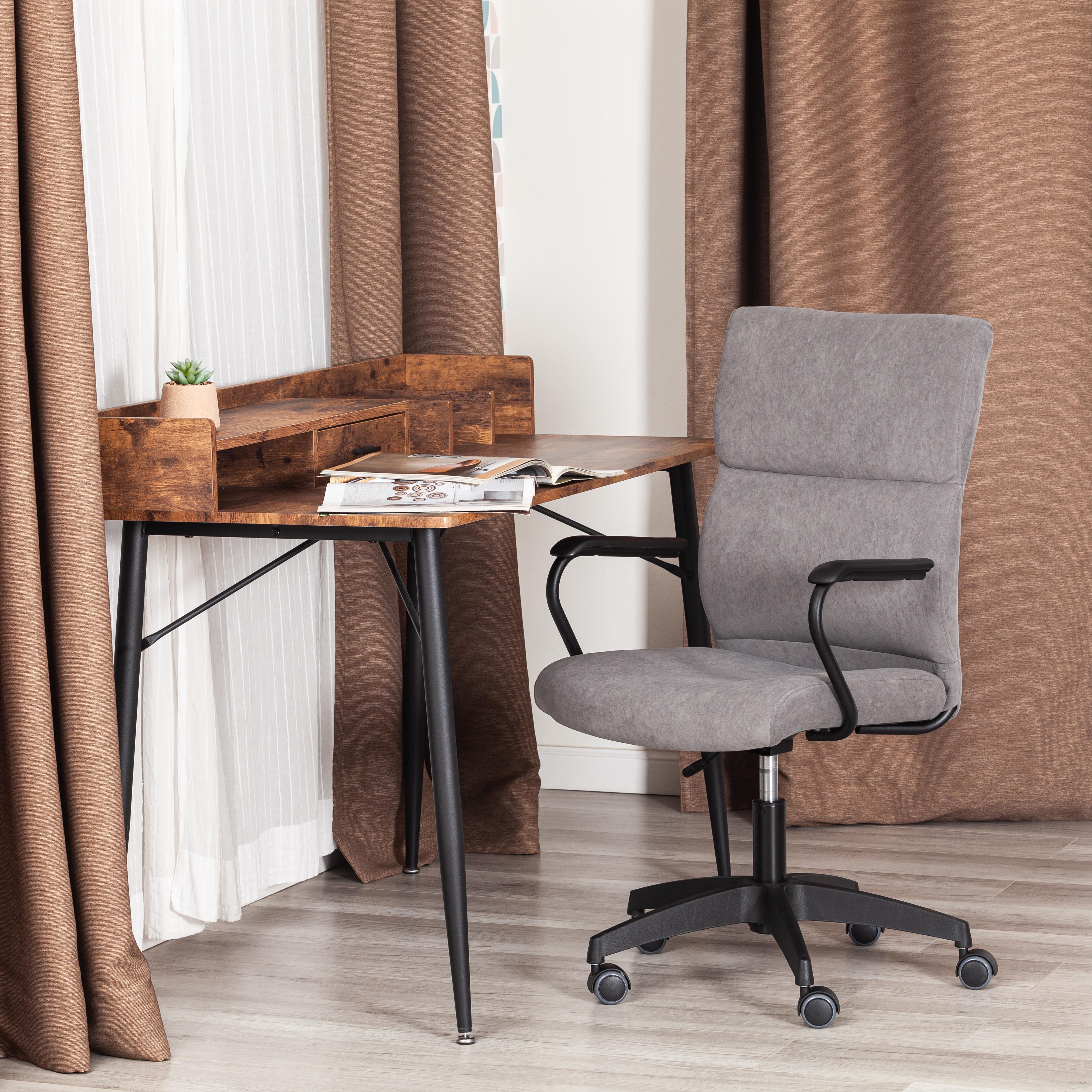 Компьютерное кресло TETCHAIR флок серый - фото 9