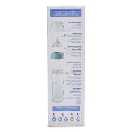 Бутылочка Chicco Well-Being 330 мл