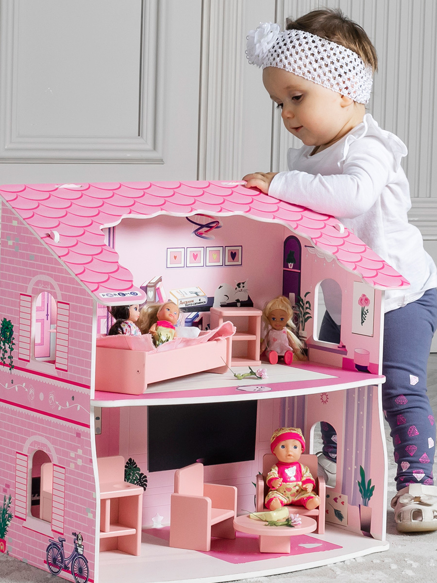 Домик для кукол PAREMO с мебелью PD225-517 - фото 3