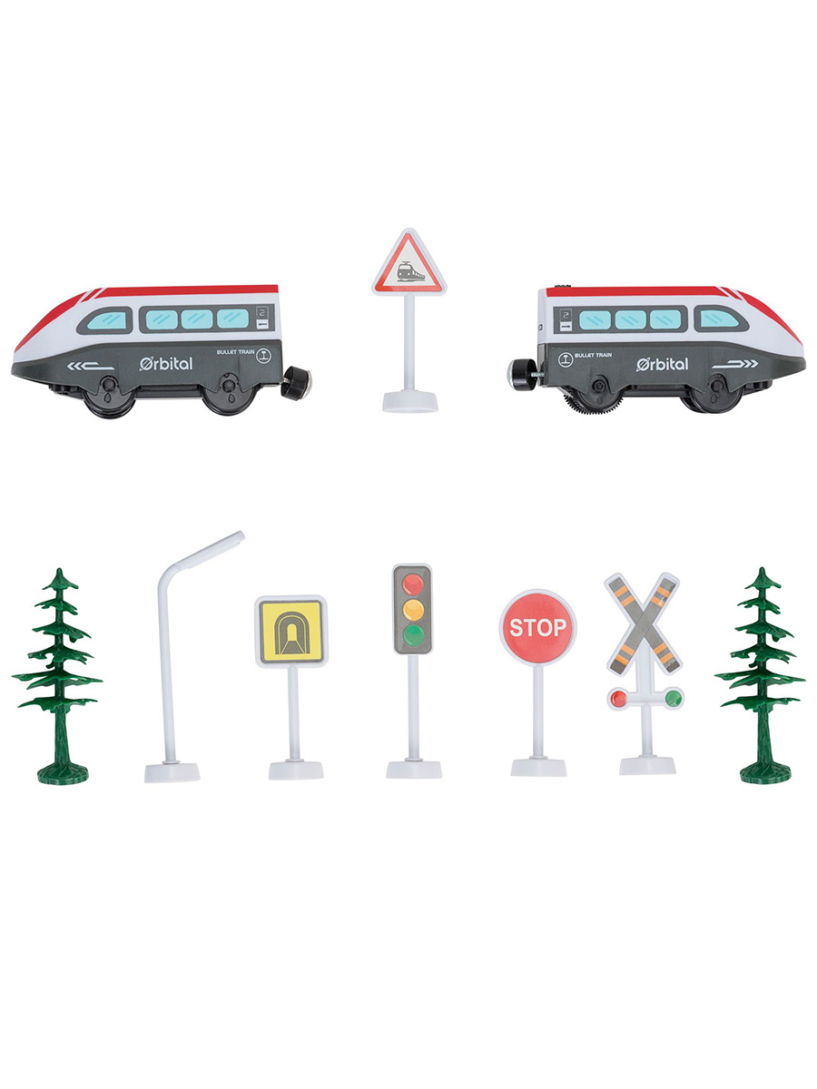 Набор железнодорожный Givito G201-009 - фото 6