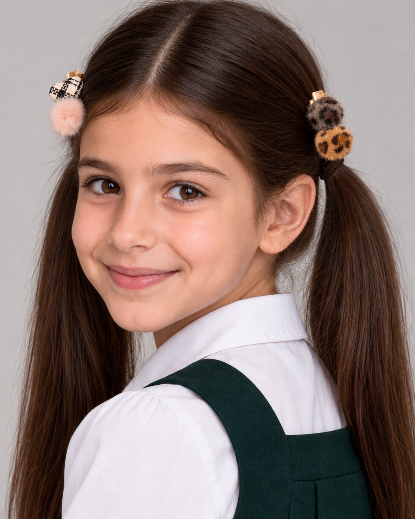 Заколка Demi Star Brown 2 шт. - фото 4