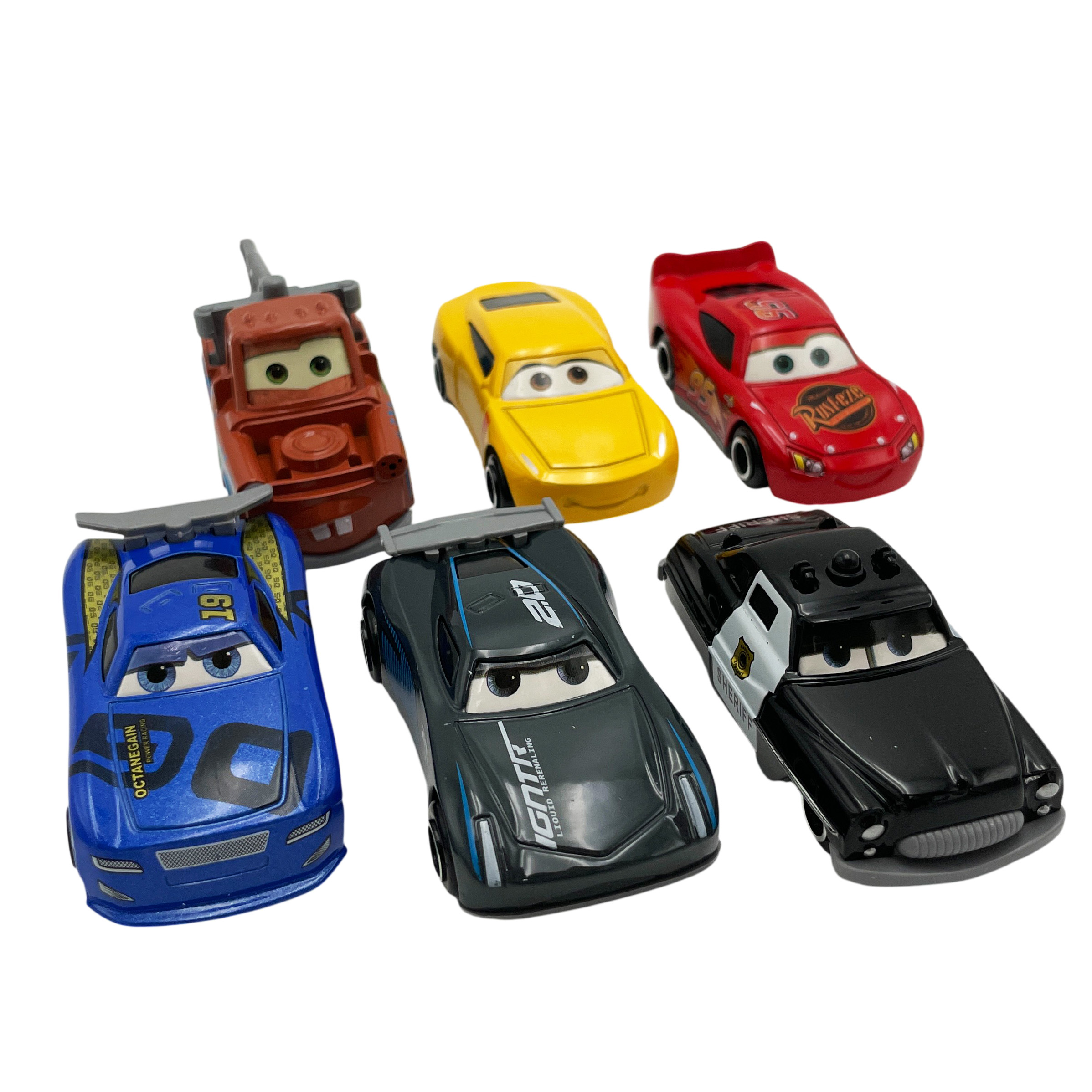 Игровой набор Zhorya Молния Маккуин McQueen 7 штук Q186-122 - фото 5