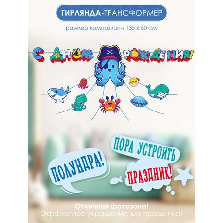 Гирлянды Открытая планета День рождения