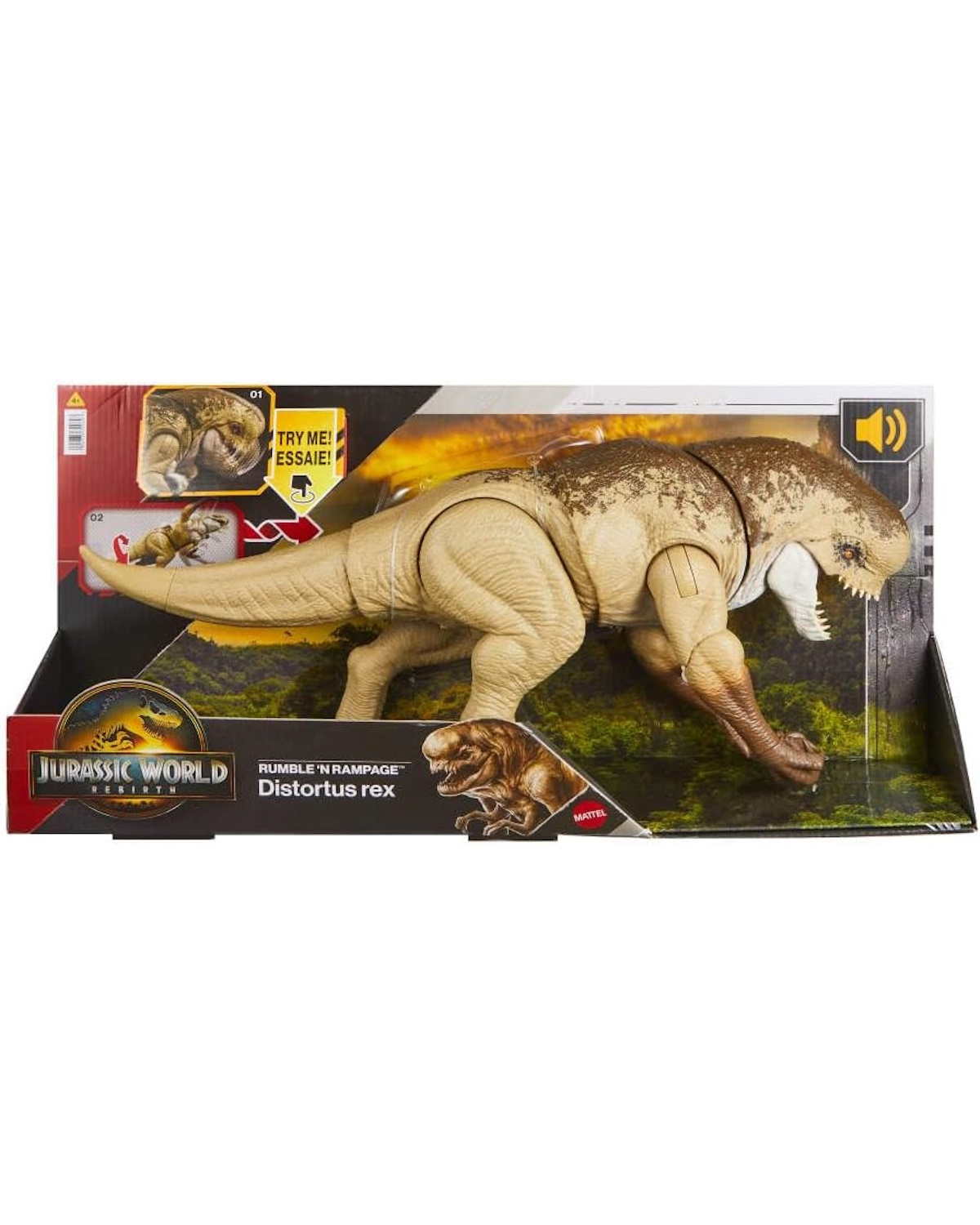 Фигурка Jurassic World Дистортус Рекс - фото 6