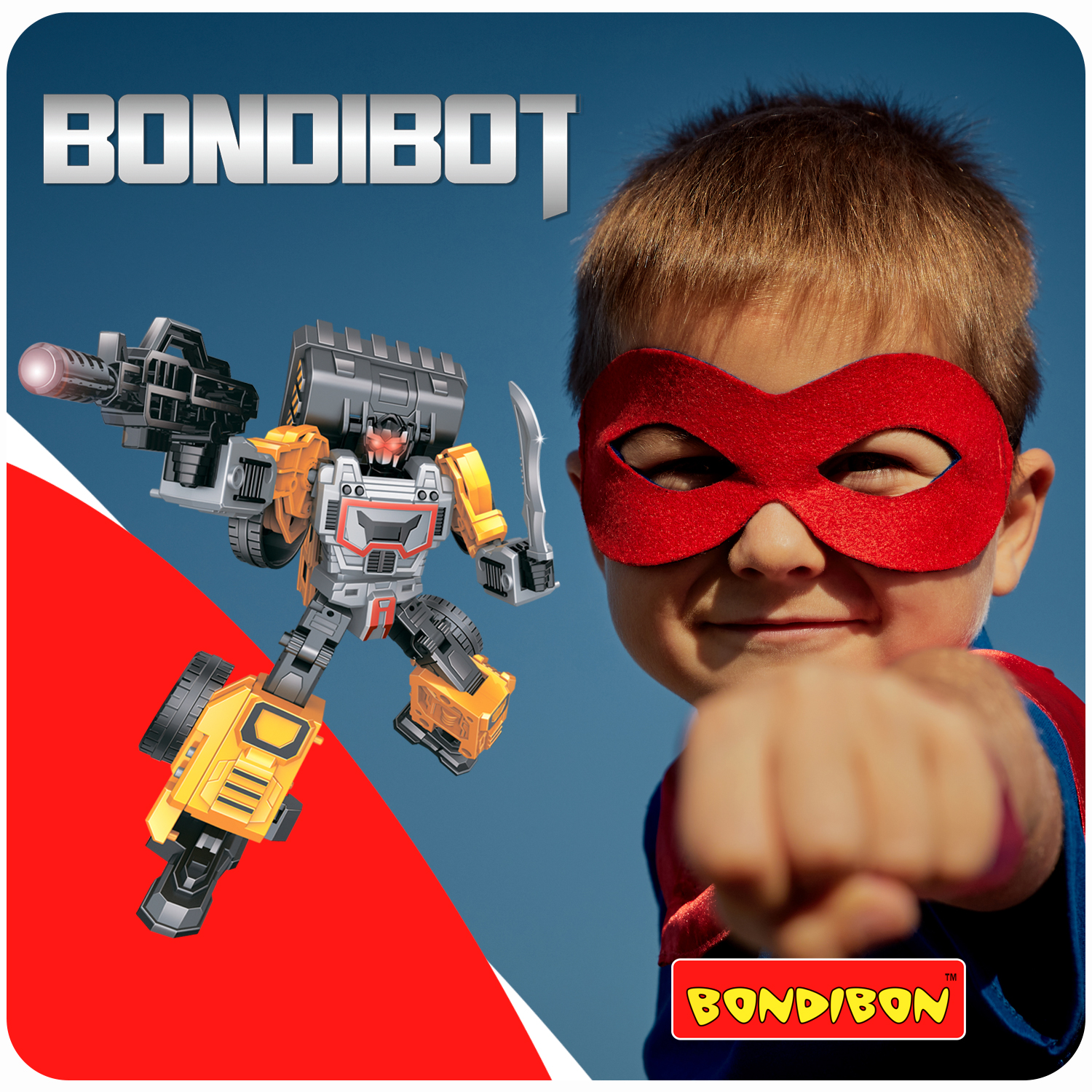 Фигурка Bondibon трансформер Робот Трактор 2в1 - фото 11