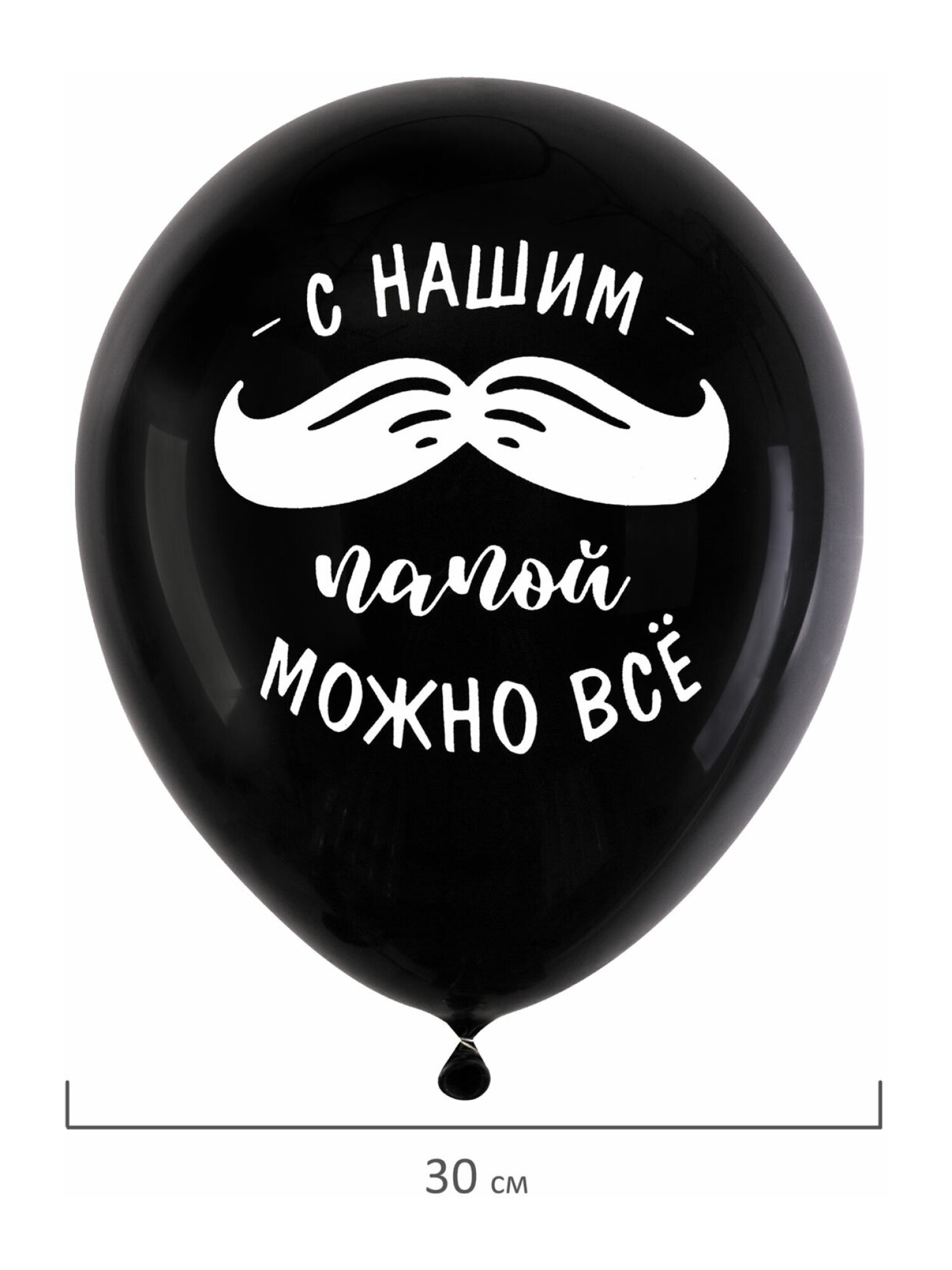 Шары воздушные Brauberg с днем рождения папе набор 10 штук фотозона - фото 10