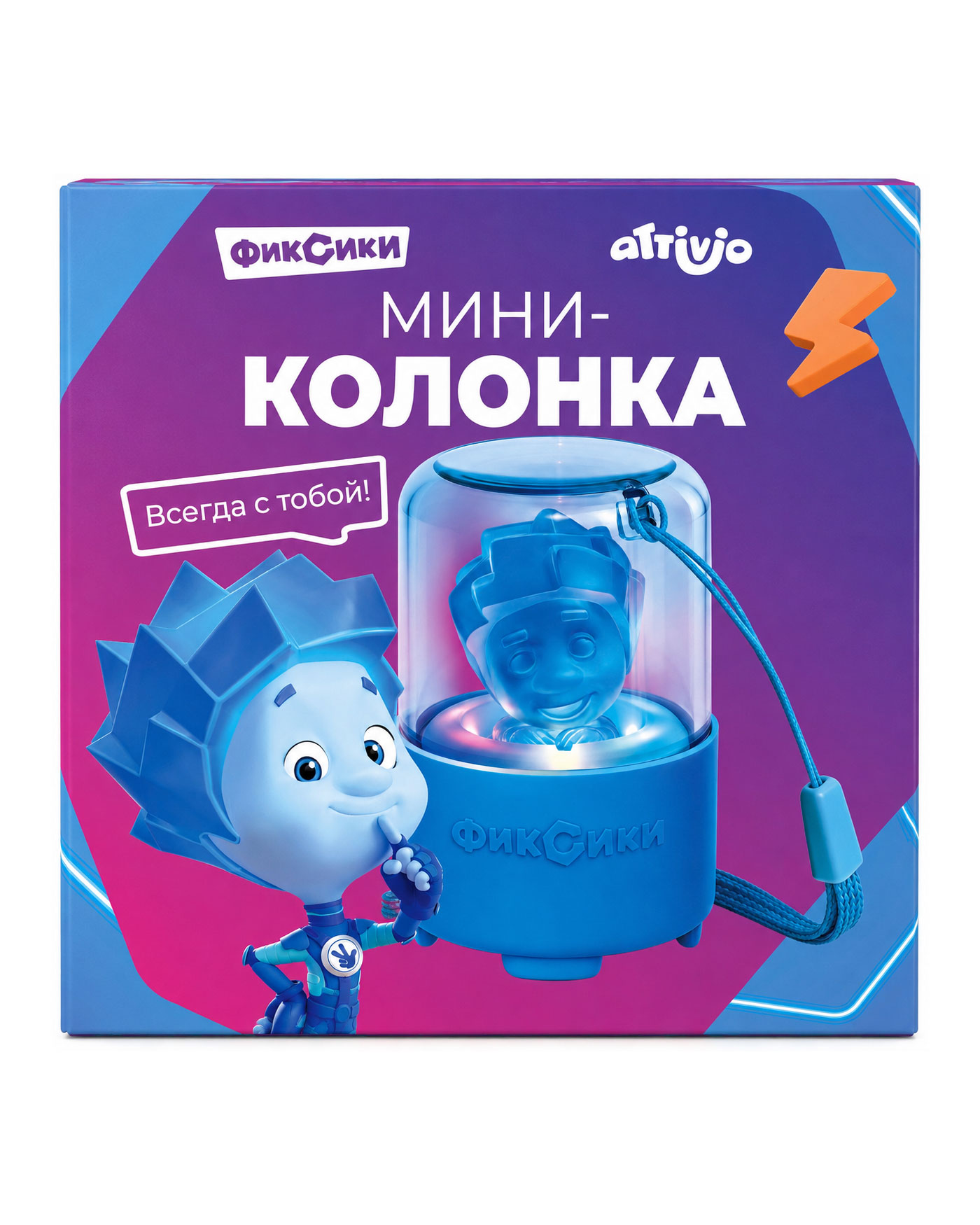 Колонка bluetooth Attivio Фиксики - фото 5