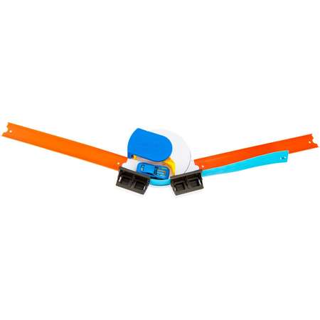 Дополнительная секция Hot Wheels Крутой поворот-ускоритель с пусковой установкой