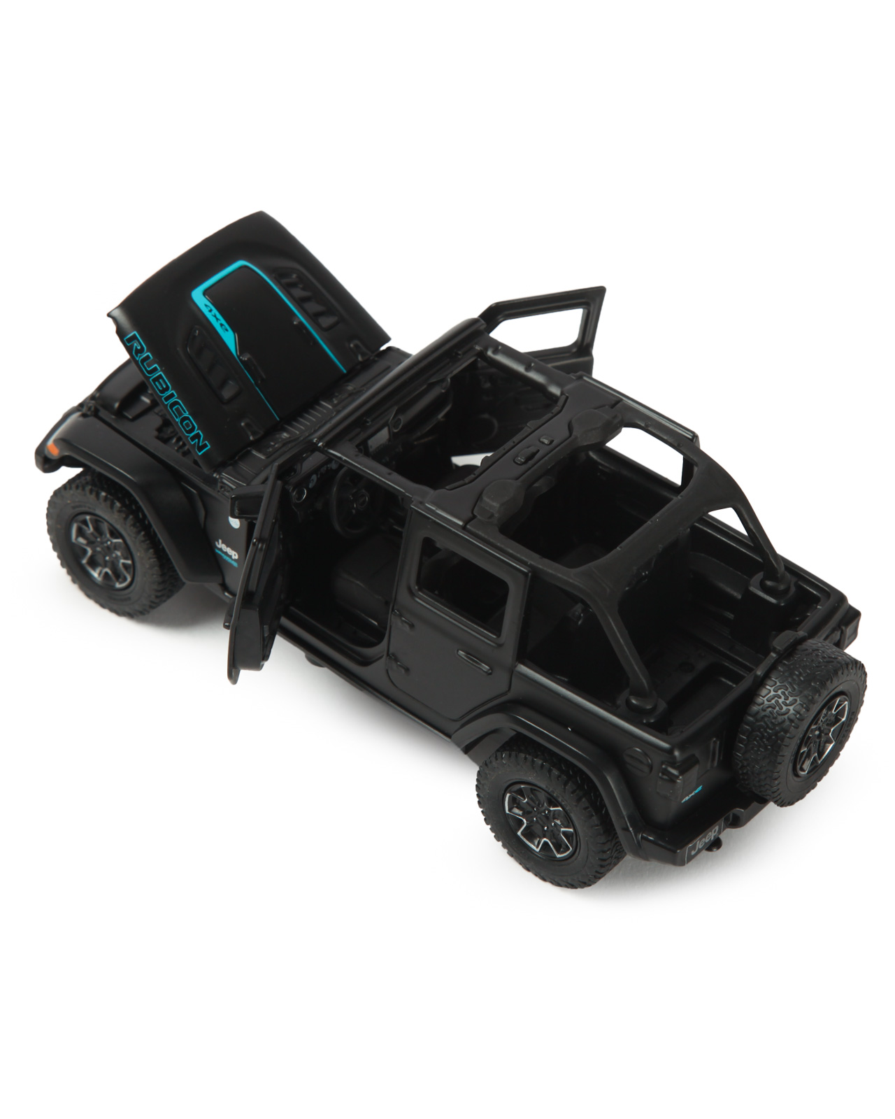 Внедорожник Rastar Jeep Wrangler Rubicon 4xe 1:32 64621 - фото 6
