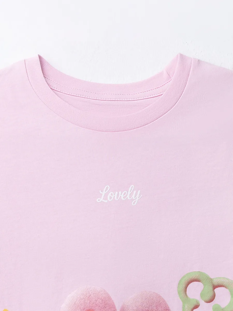 Футболка Mark Formelle (Марк Формэль) 117915/розовое сияние +печать - фото 7