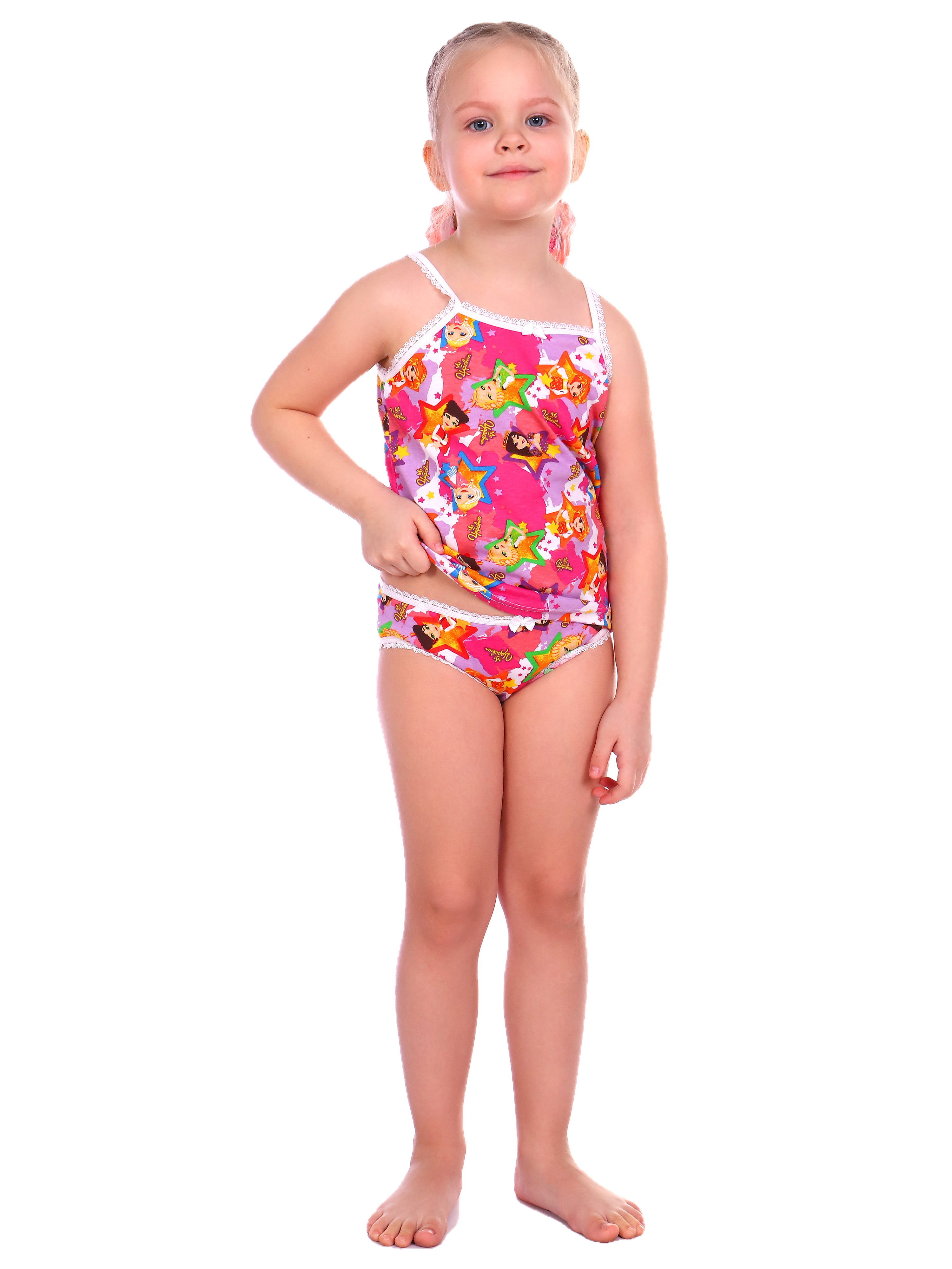 Майка и трусы ДО-Детская Одежда S2601К/розовый2 - фото 1