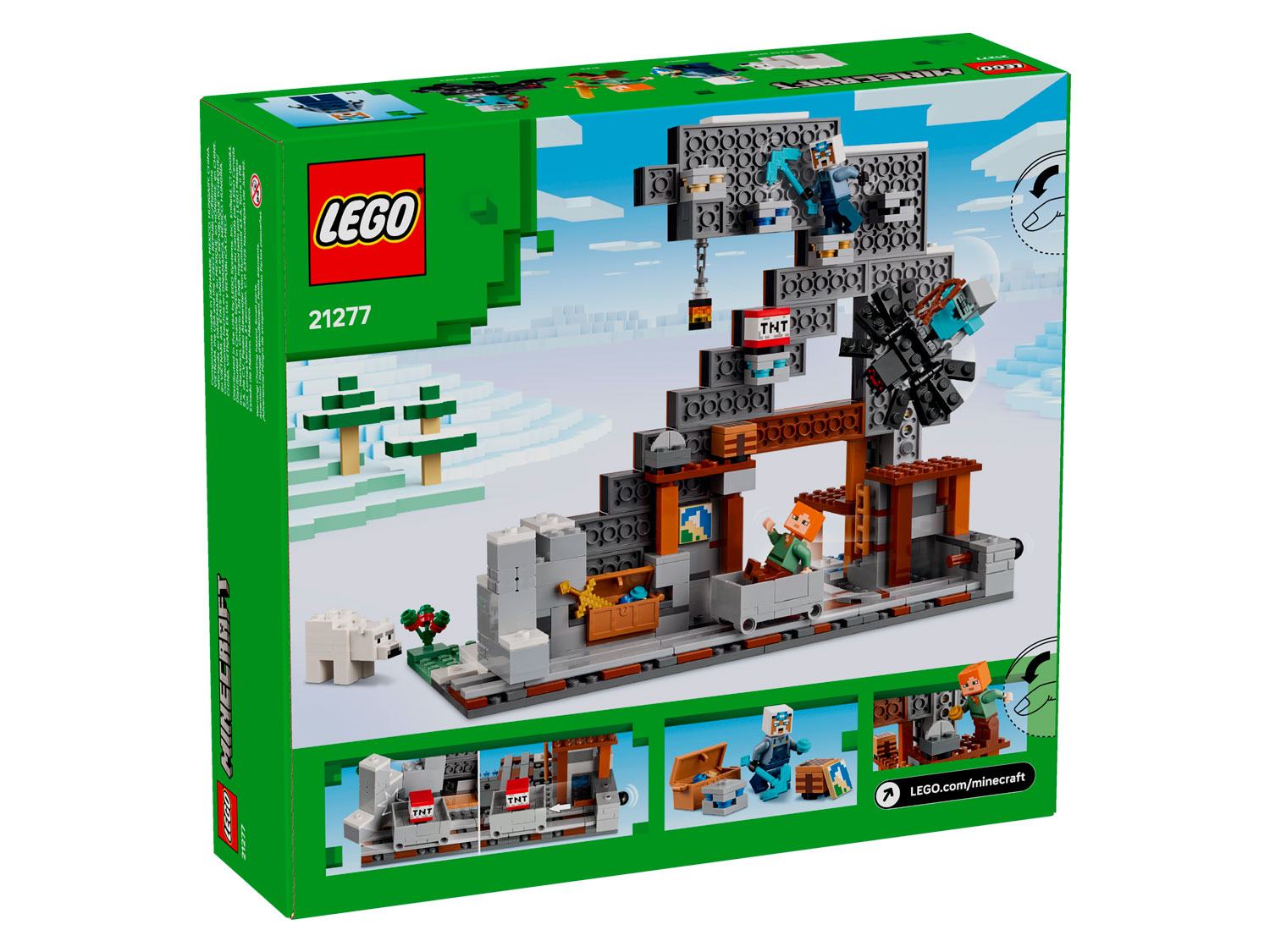 Конструктор LEGO Minecraft Шахта Кирка 530 дет. - фото 8