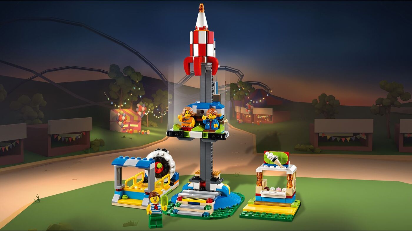 Конструктор LEGO Creator Ярмарочная карусель 595 дет. - фото 2