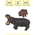 Игровой набор Masai Mara Семья бегемотов