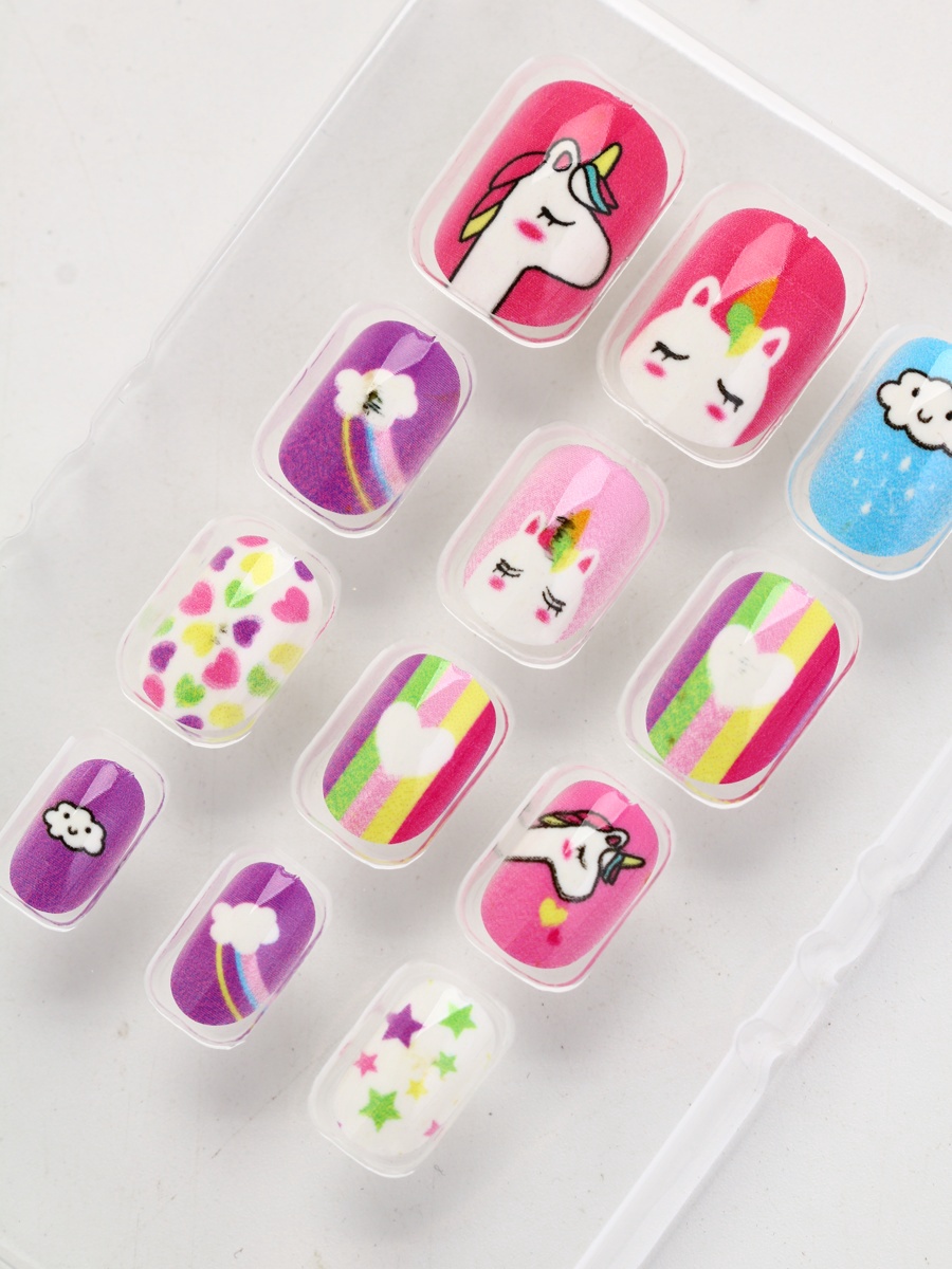 Детские накладные ногти Выбражулька Розовая мечта - фото 3