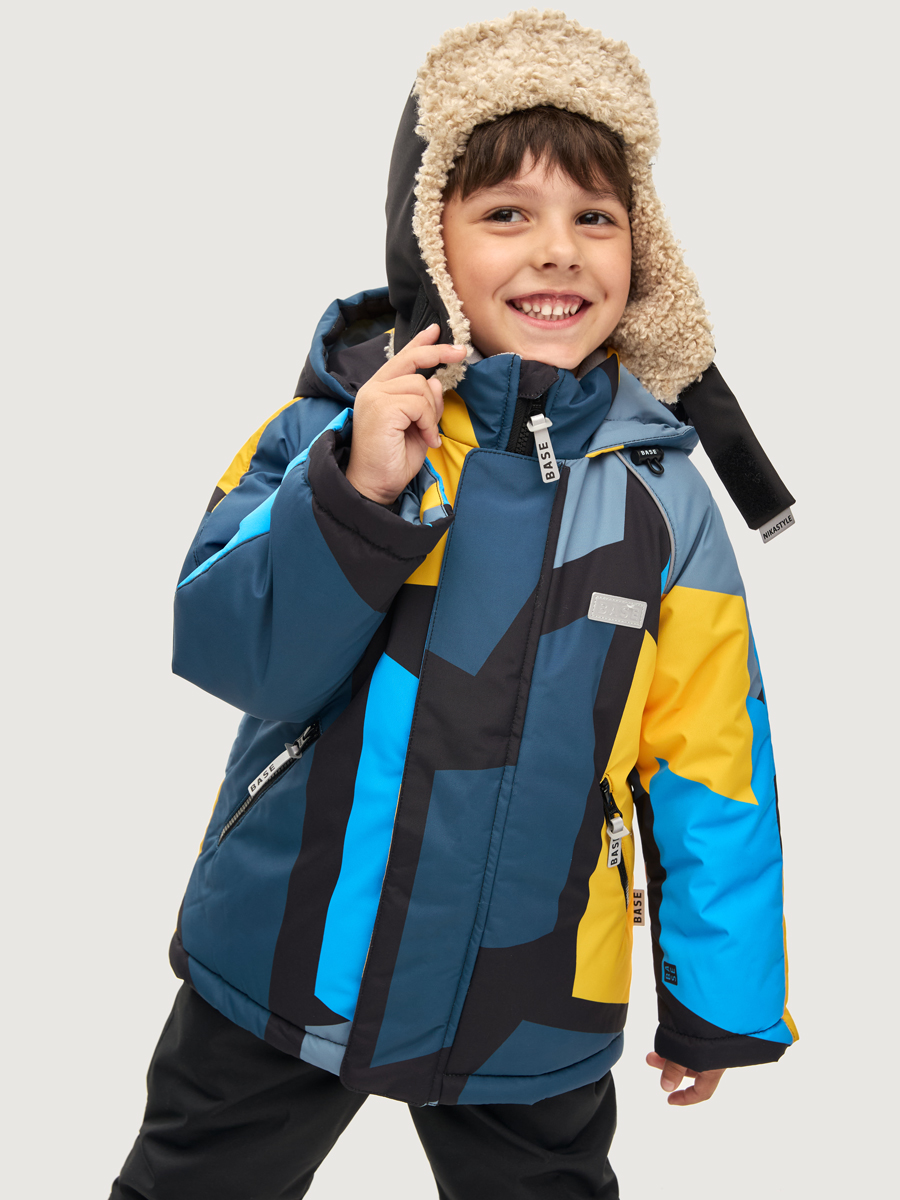 Куртка и полукомбинезон BASE by NIKASTYLE б7з10325 желтый/черный - фото 5