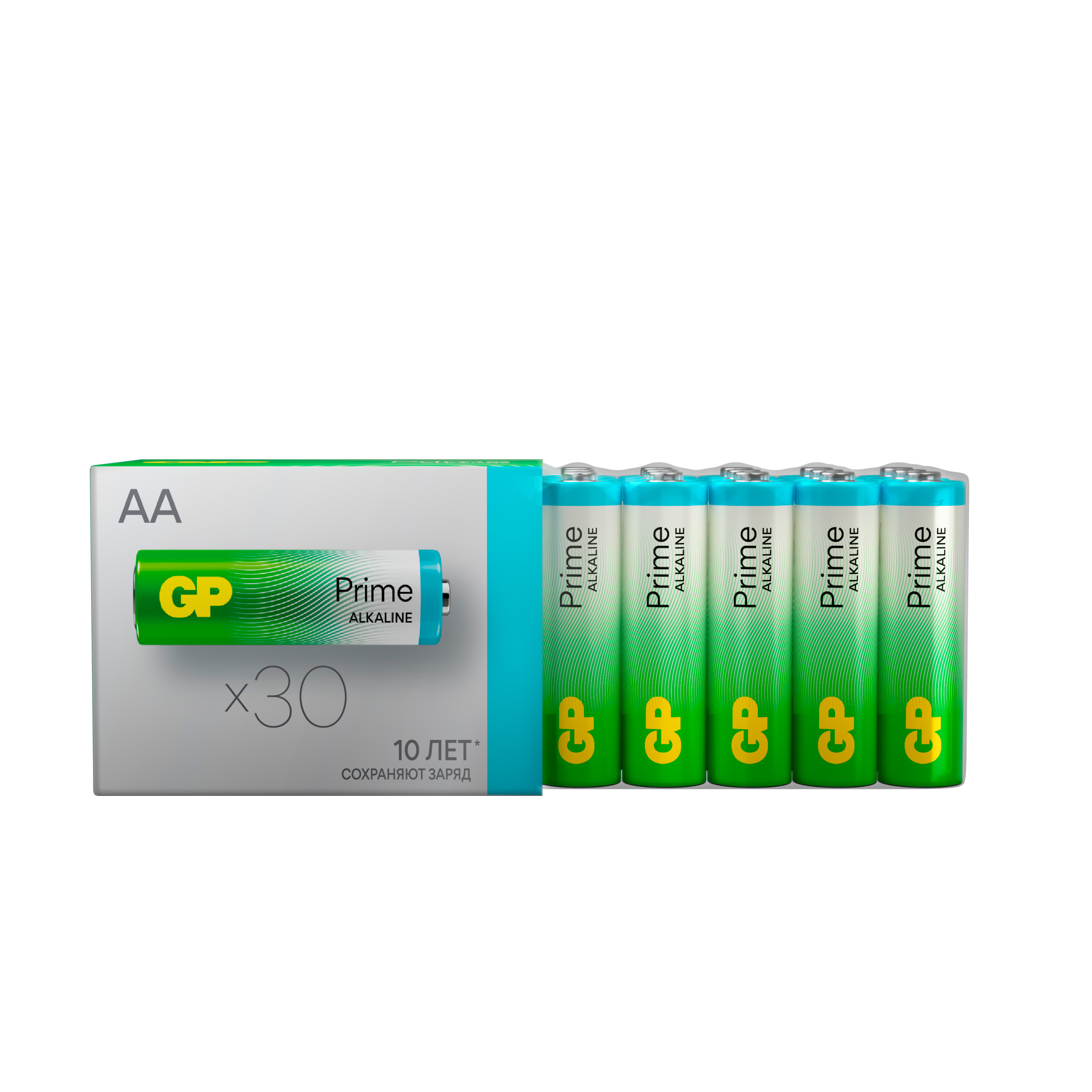 Набор батареек GP Super Alkaline AA LR6 30 шт. 15A-B30 - фото 11
