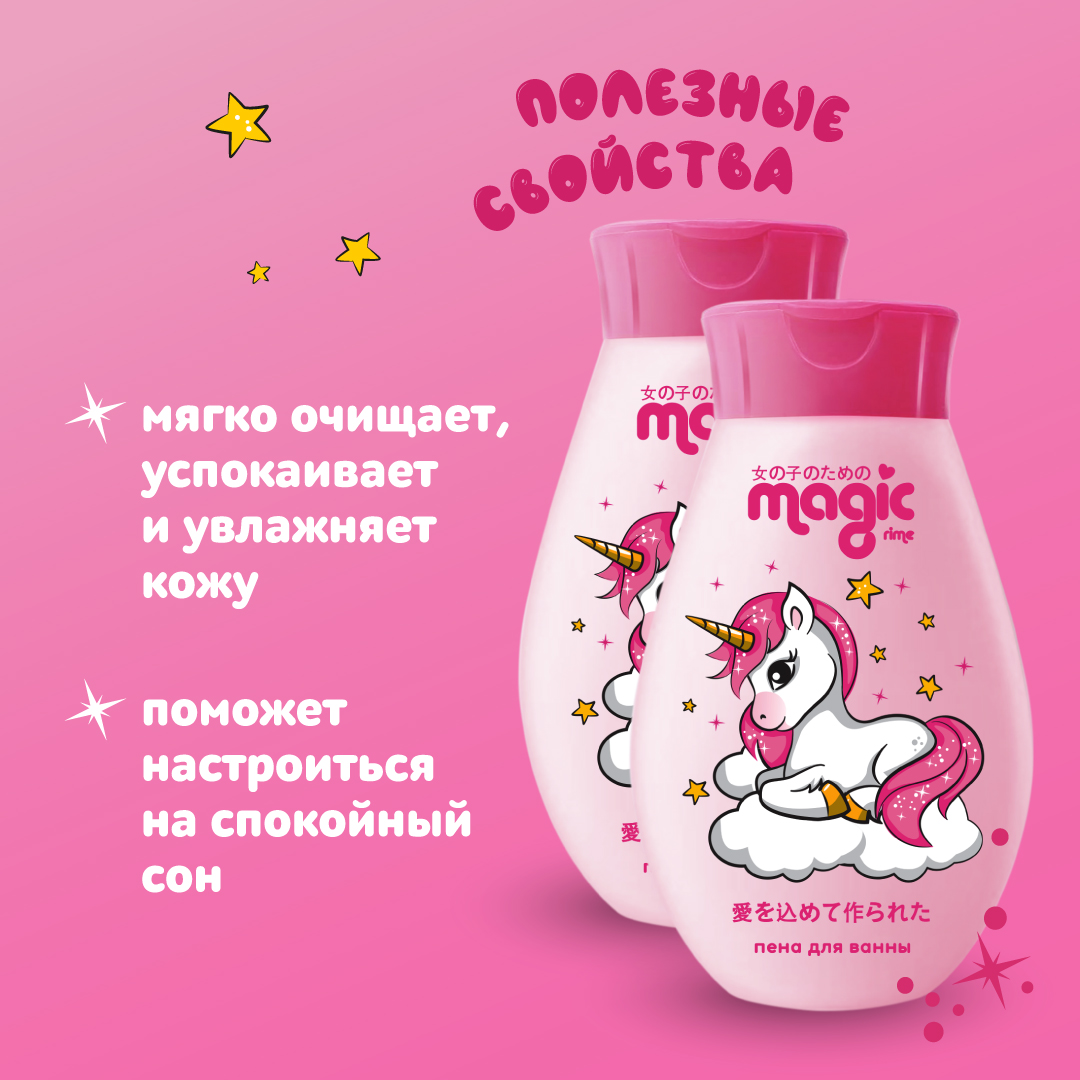Набор средств Magic Мармеладная клубника 250 мл 2 шт. - фото 2