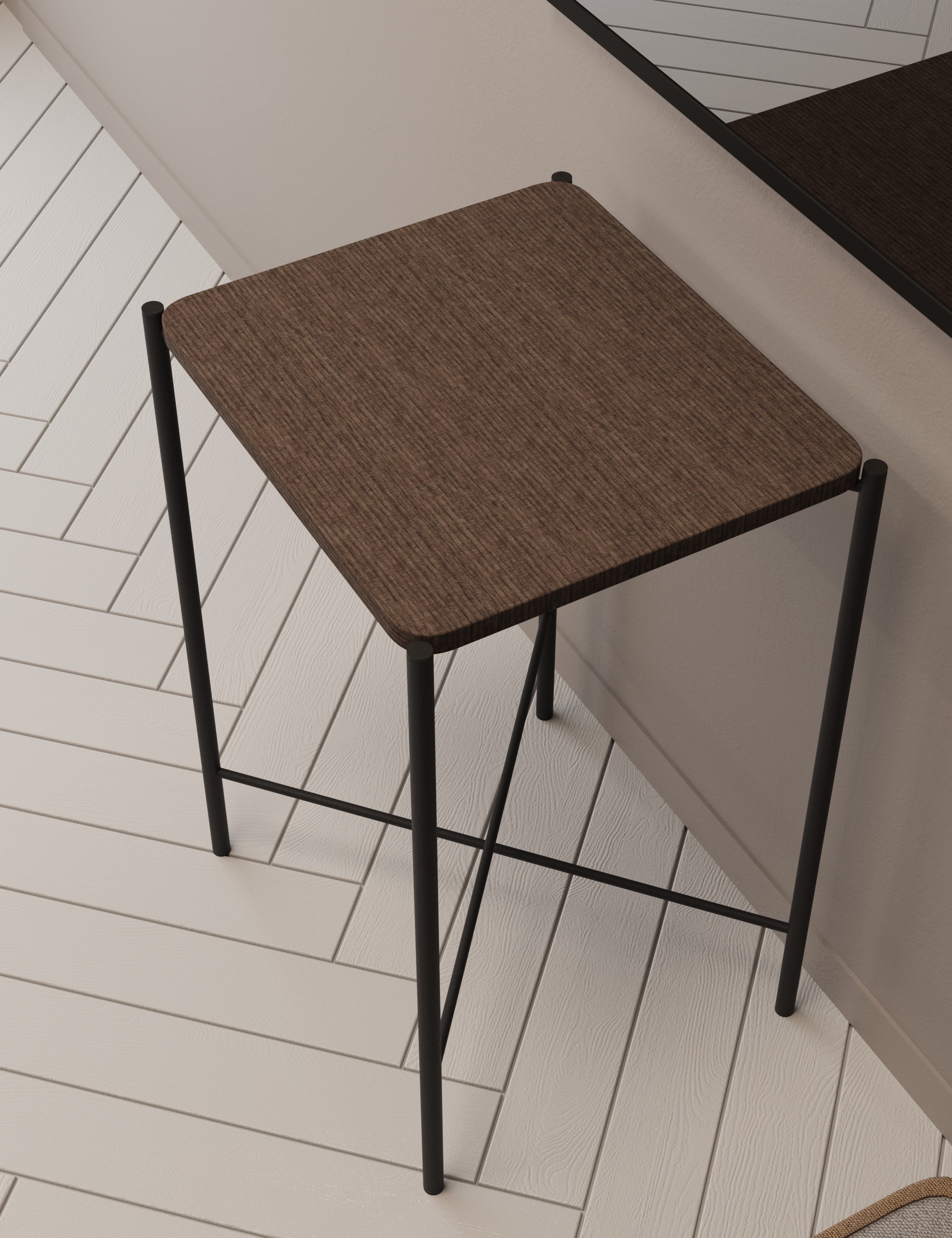 Стол журнальный SLINE Лори Дуб браун - фото 4