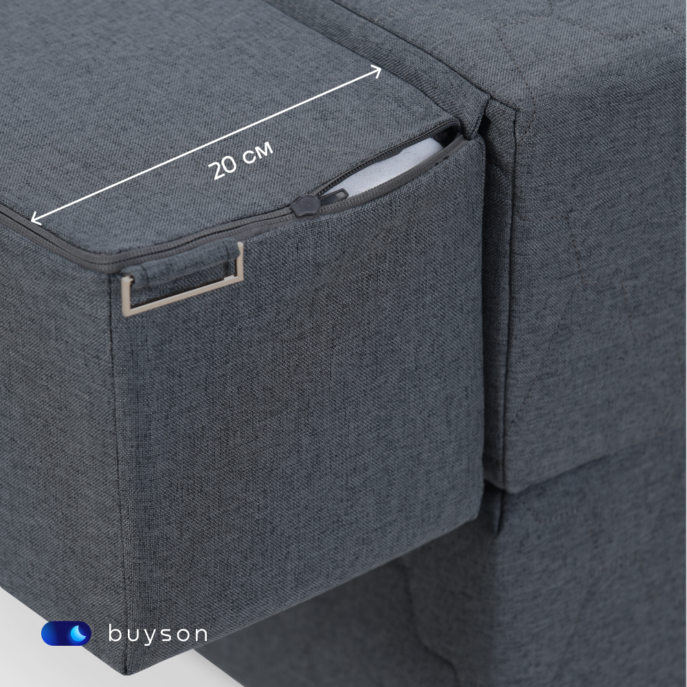 Диван buyson BuyDream Plus синий - фото 4
