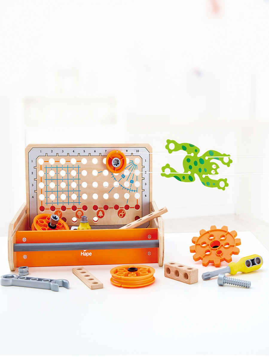 Конструктор Hape Набор инструментов деревянный - фото 12