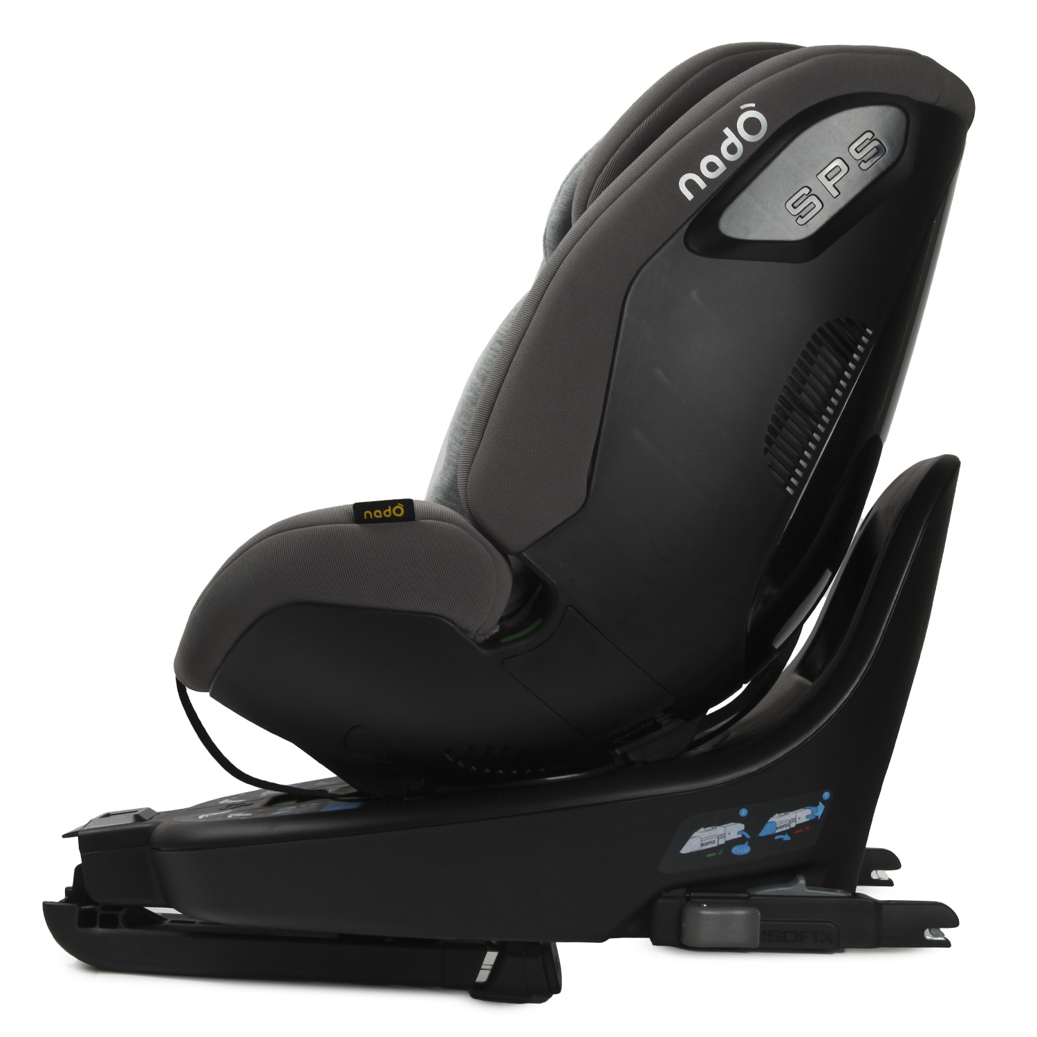 Автокресло nado Coconut ash Isofix 0+/1/2 (0-25 кг) - фото 17