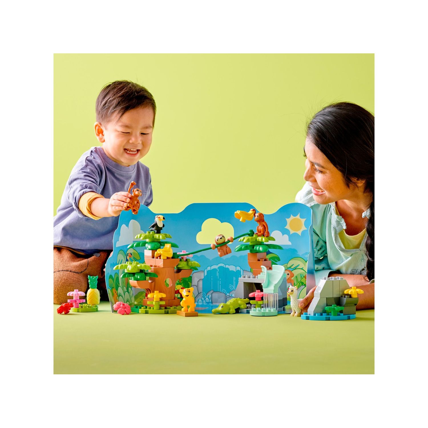 Конструктор LEGO DUPLO Wild Animals of South America 71 дет. - фото 6