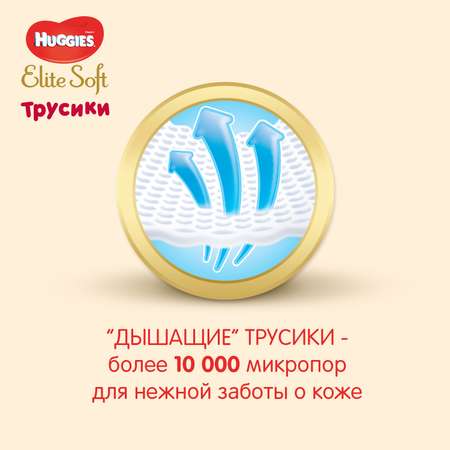 Трусики Huggies Elite Soft 6 (16-22 кг) 40 шт.