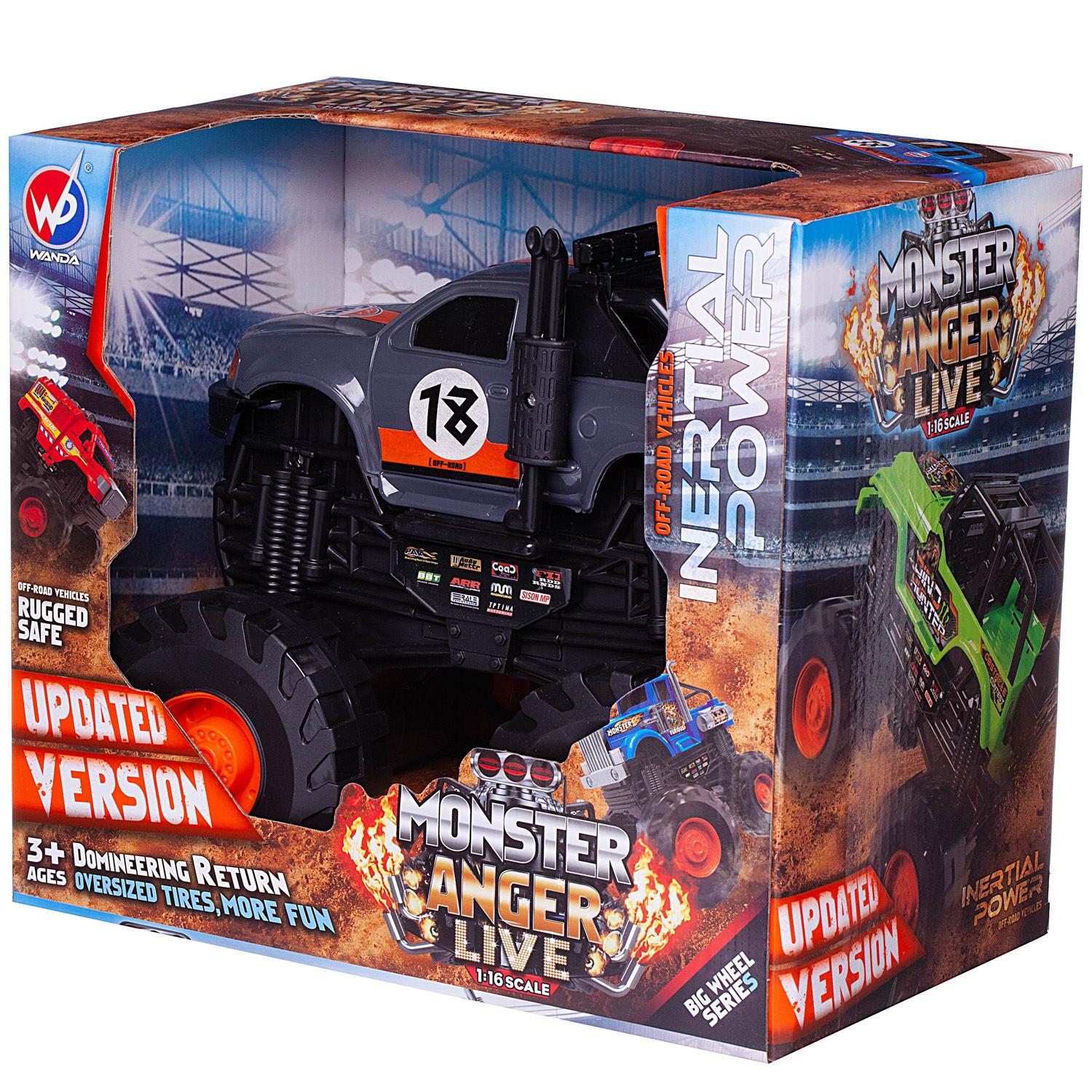 Внедорожник Junfa Jeep 1:16 WC-11584/темно-серая - фото 2