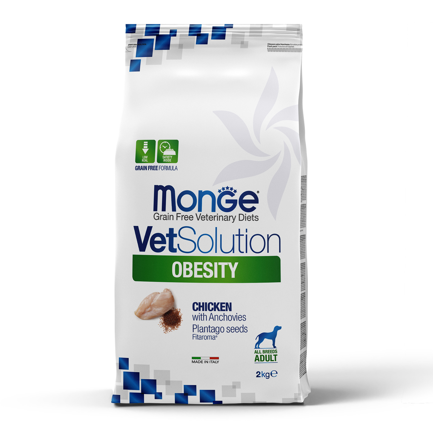 Корм для собак диетический MONGE VetSolution Dog Obesity Обесити при избыточном весе 2кг - фото 5