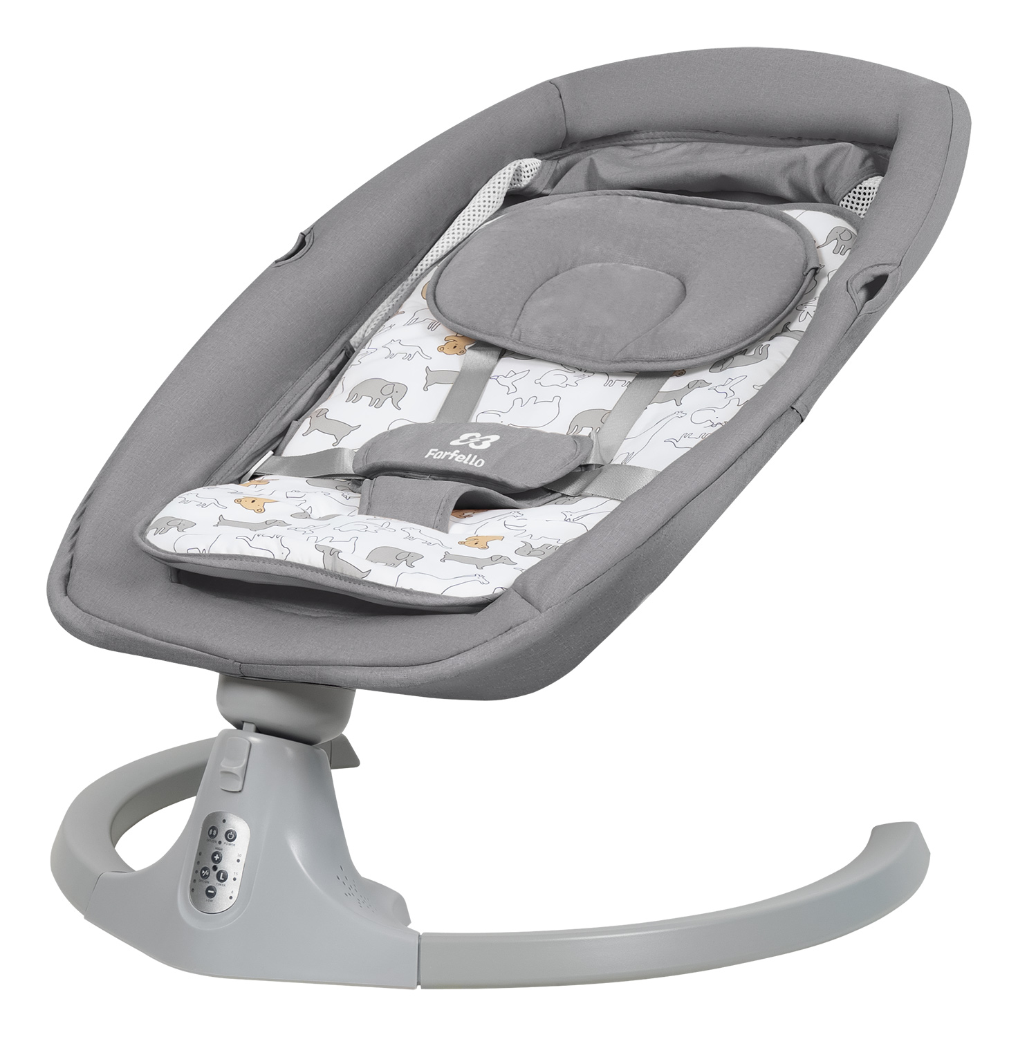 Качели Farfello 88944 серый - фото 17