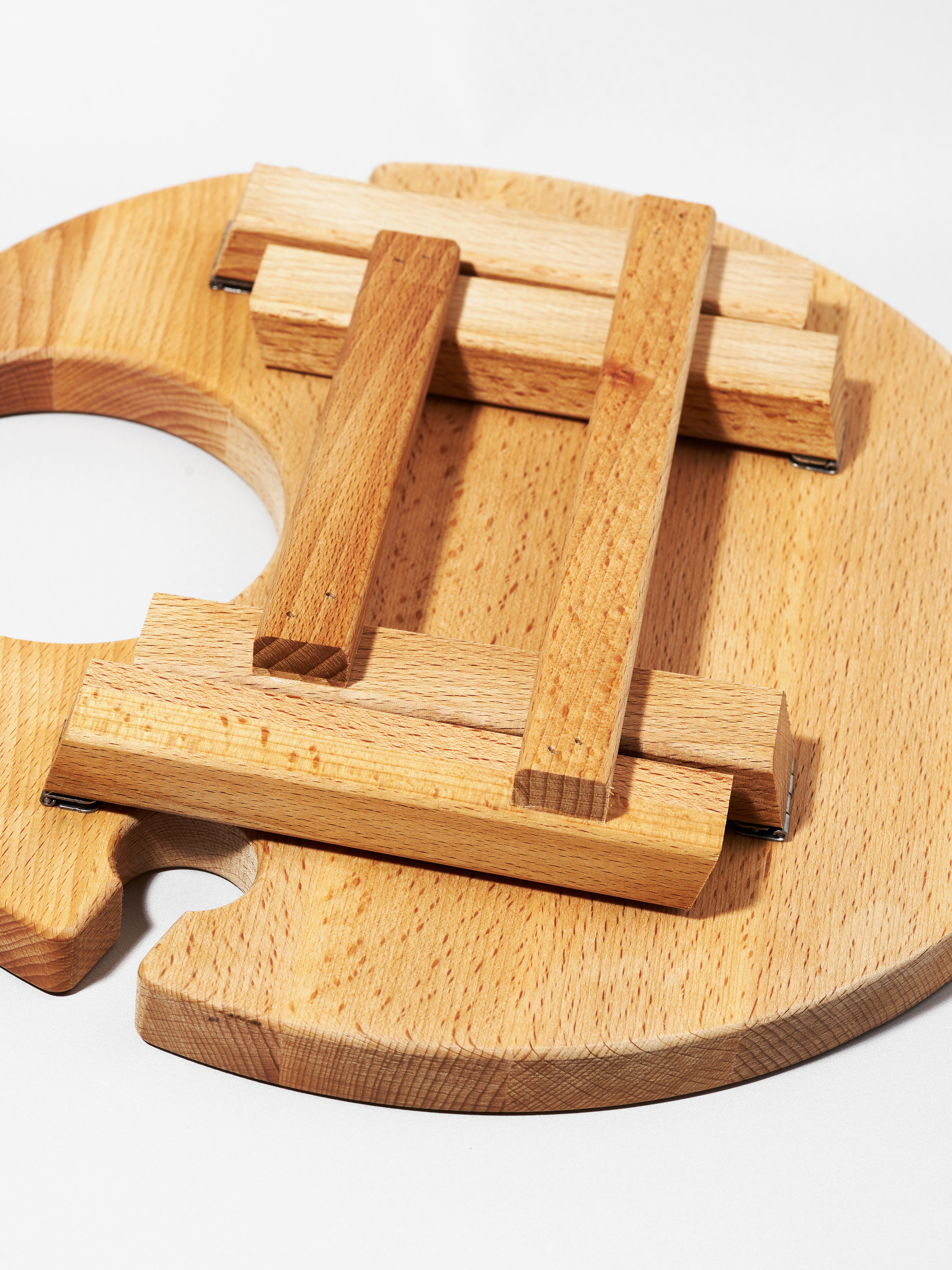 Винный столик Plates and More деревянный - фото 4