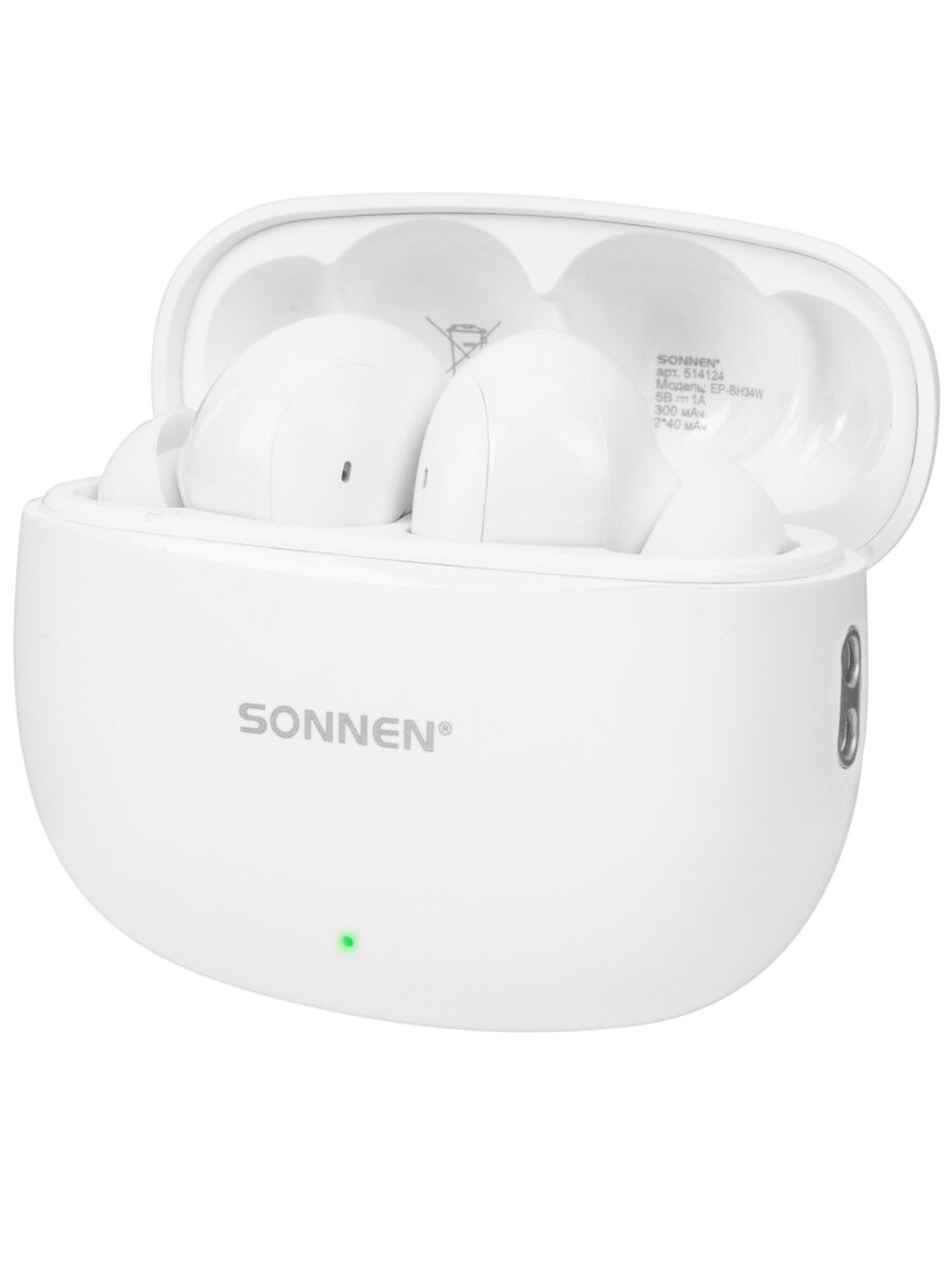 Наушники-вкладыши Sonnen с микрофоном и шумоподавлением - фото 7