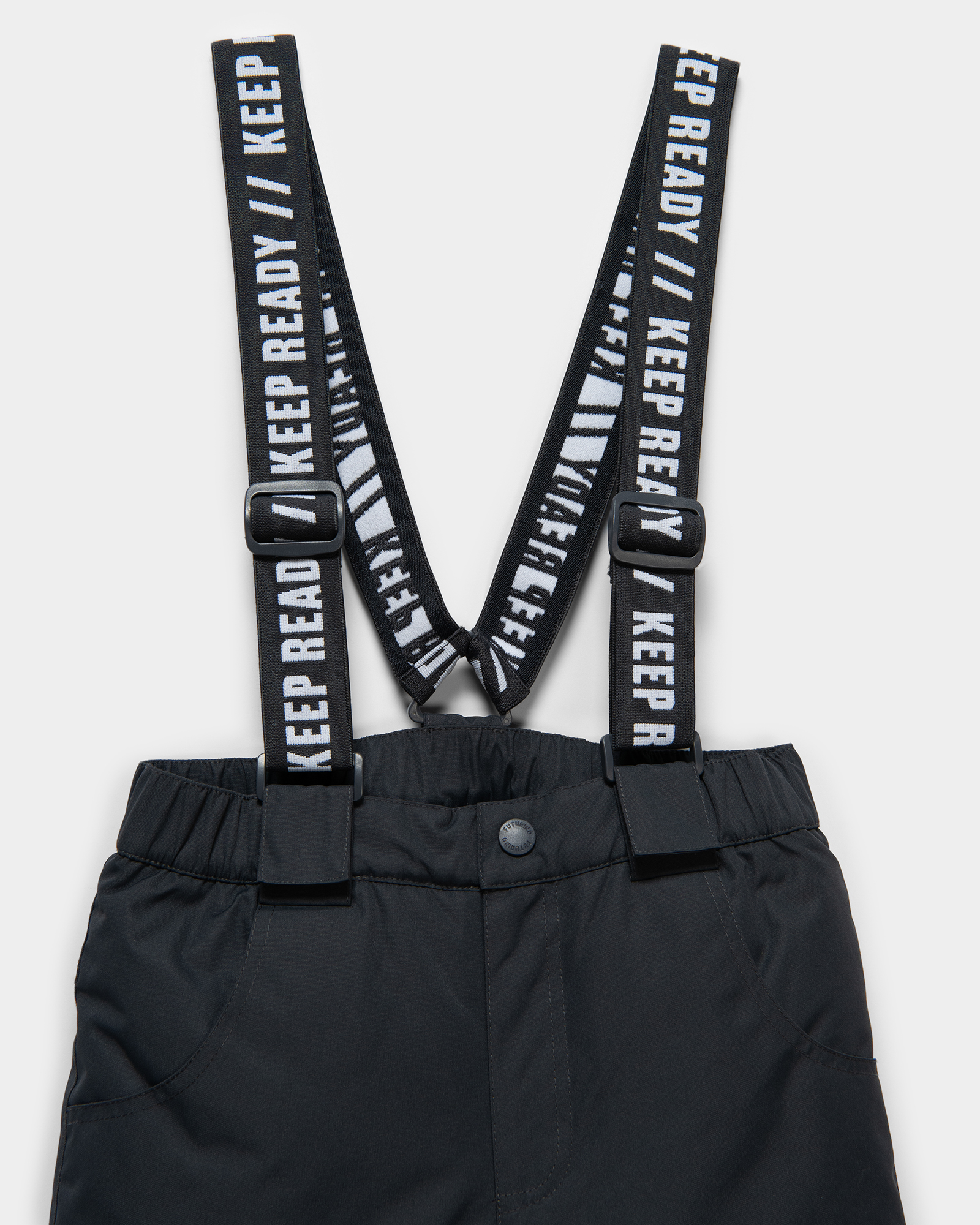 Брюки на бретелях Futurino W24FU1-B178tb-DG - фото 4