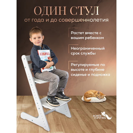Стульчик для кормления Конёк Горбунёк Комфорт PRO трансформер