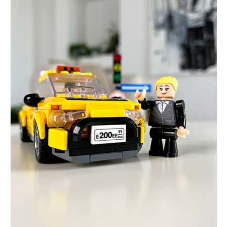 Конструктор brick labs Такси 210 дет.