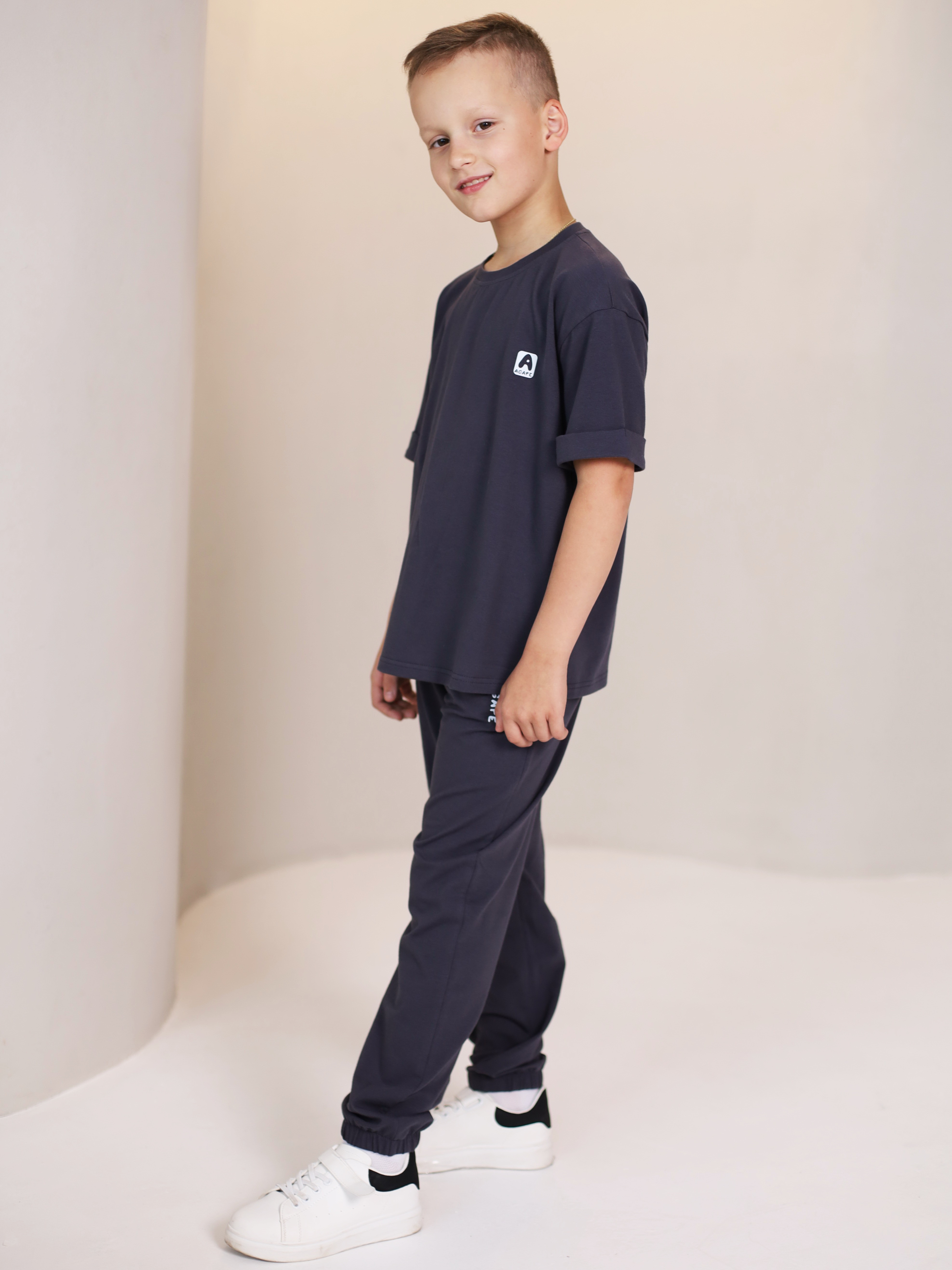 Костюм Агапэ 8017_серый - фото 4