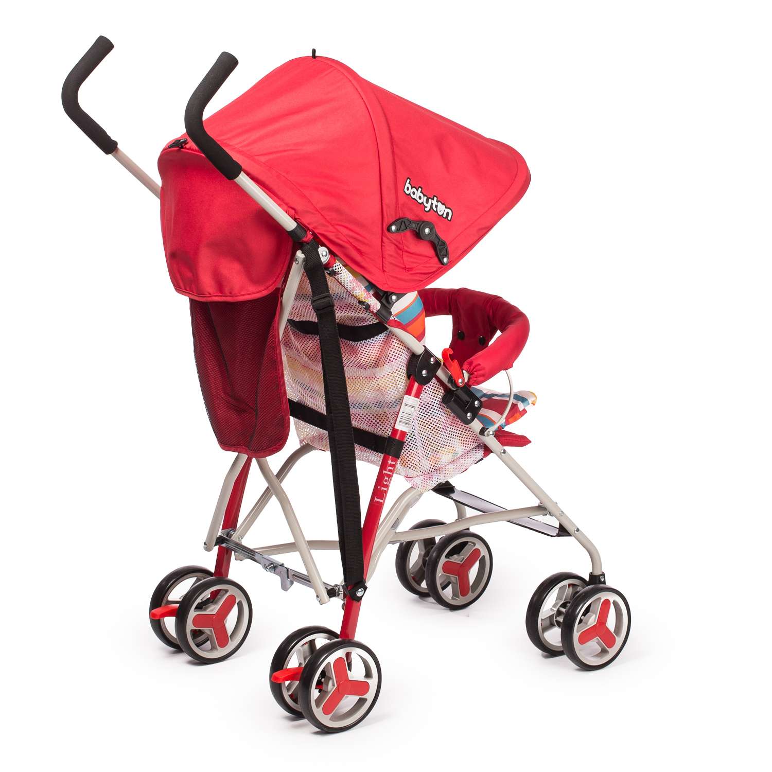 Коляска прогулочная Babyton Light Red красный - фото 5