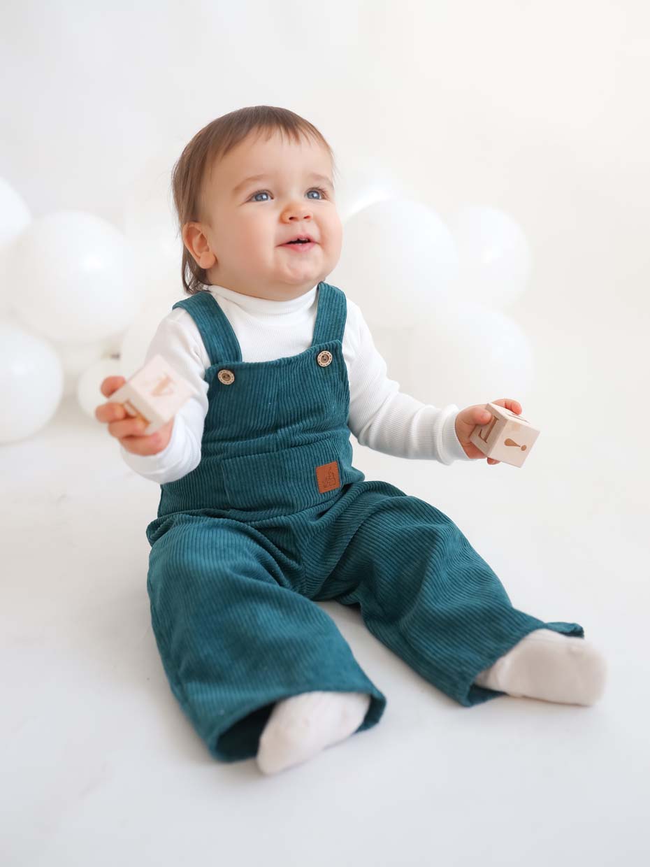 Полукомбинезон Bunnyphant Т-227/зеленый - фото 2