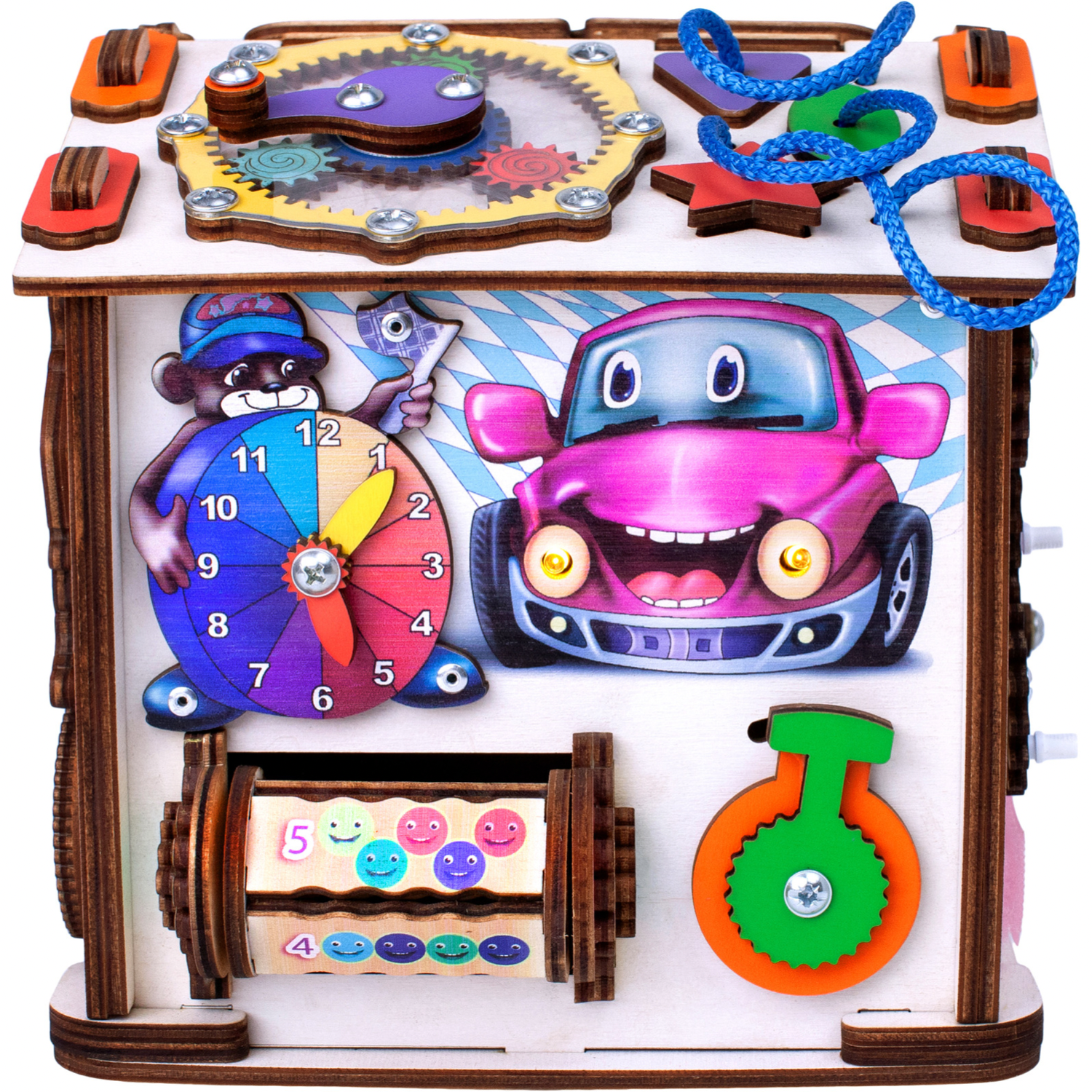 Игрушка Jolly Kids бизиборд - фото 9